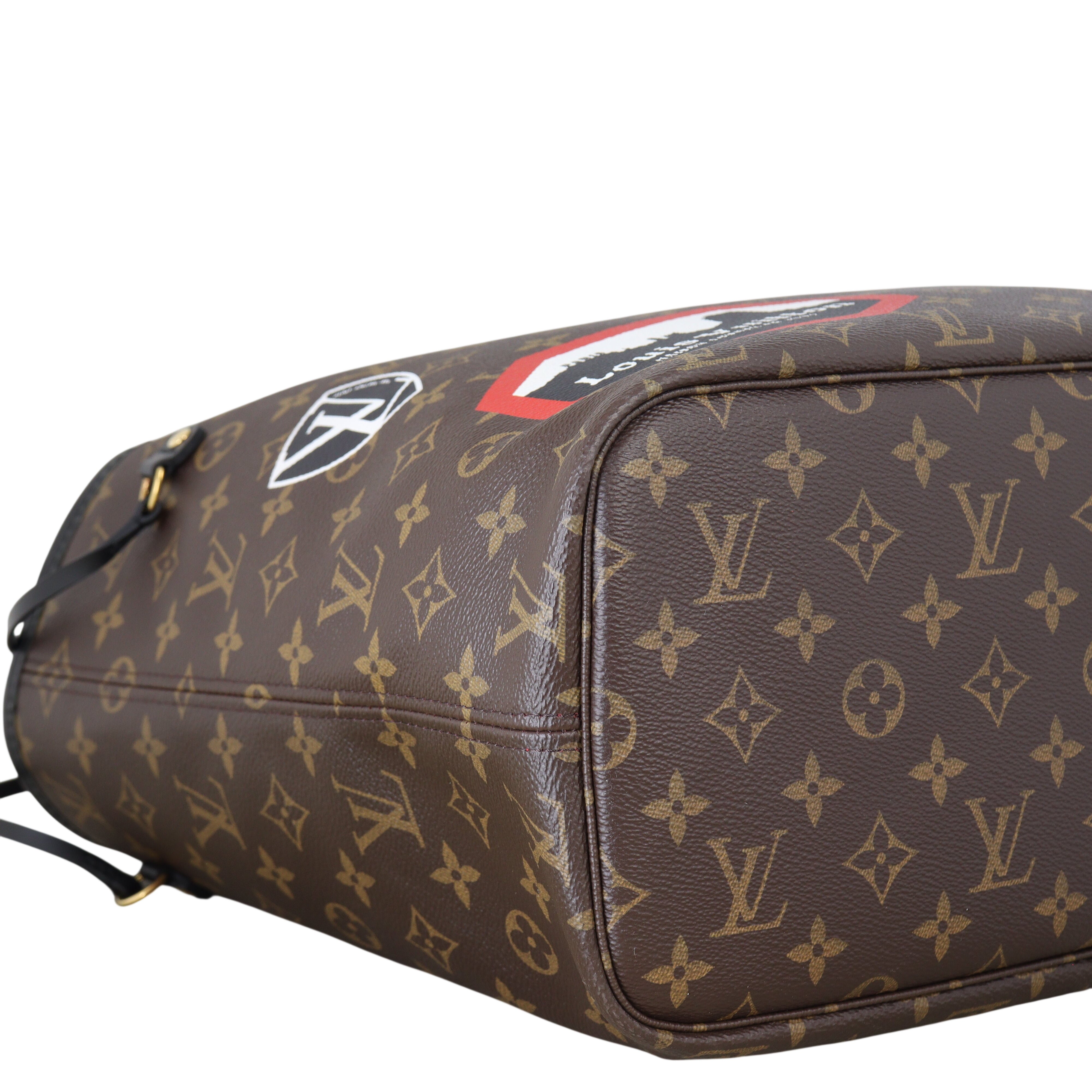 Louis Vuitton Neverfull MM Monogram World Tour