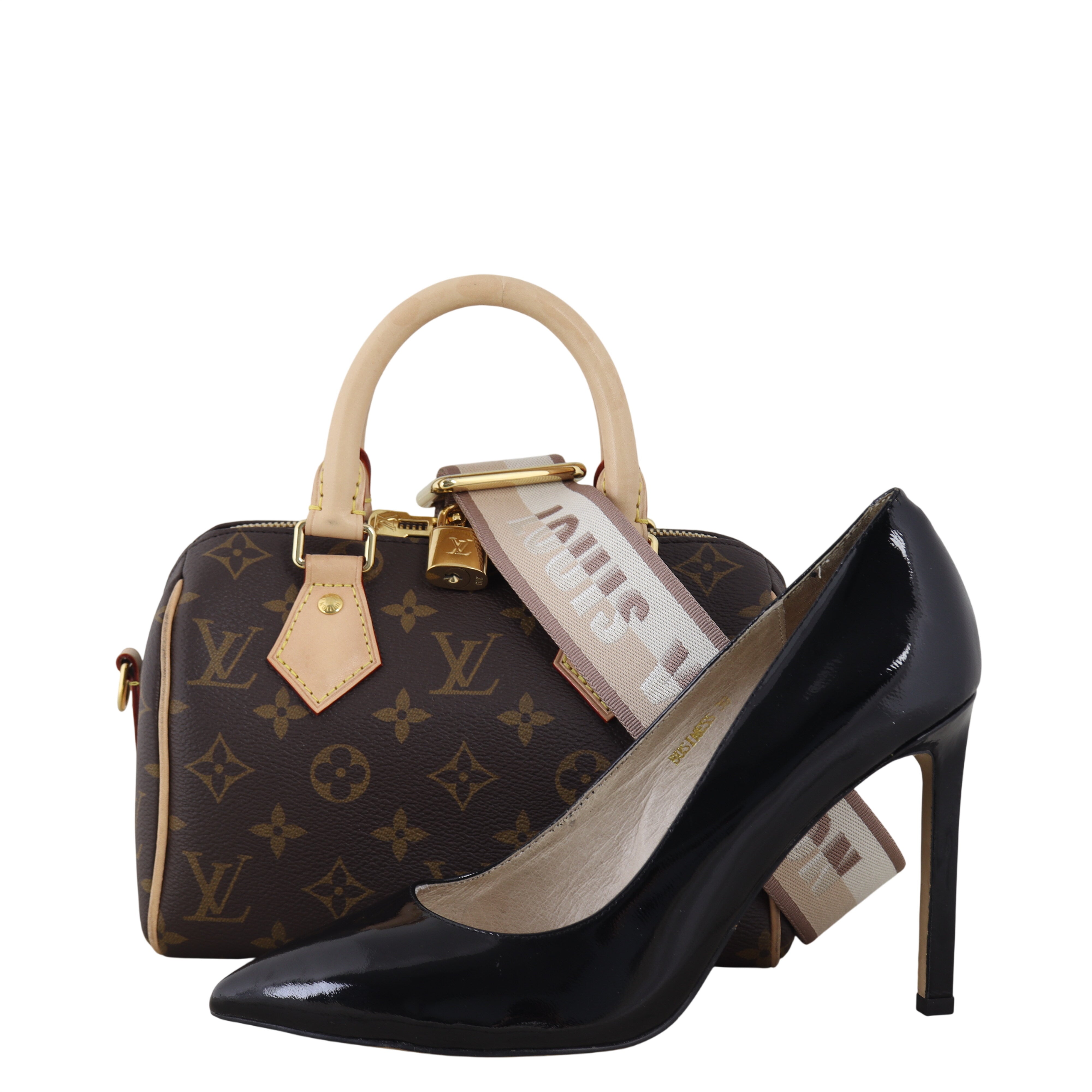 Louis Vuitton Speedy 20 Bandouliere Monogram with Embroidered Strap