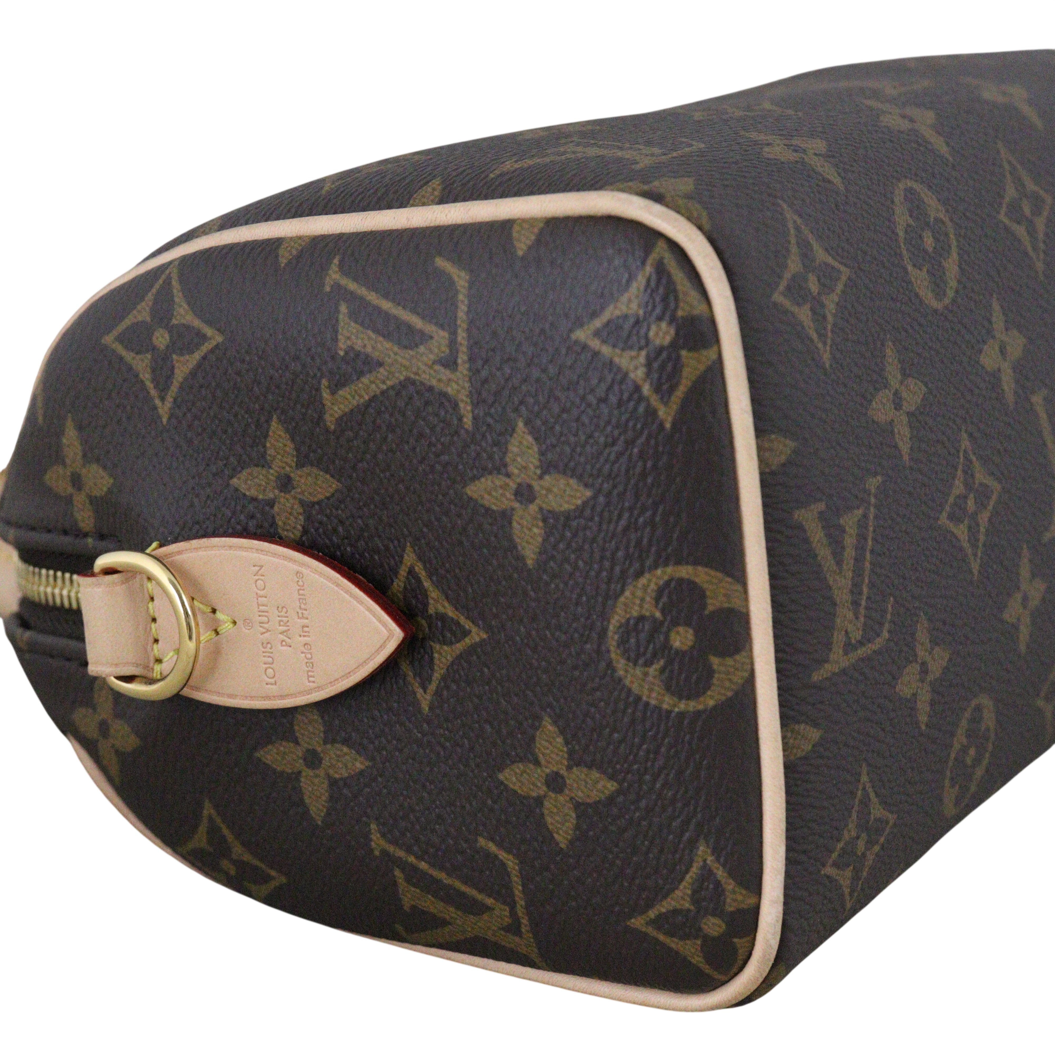 Louis Vuitton Speedy 20 Bandouliere Monogram with Embroidered Strap