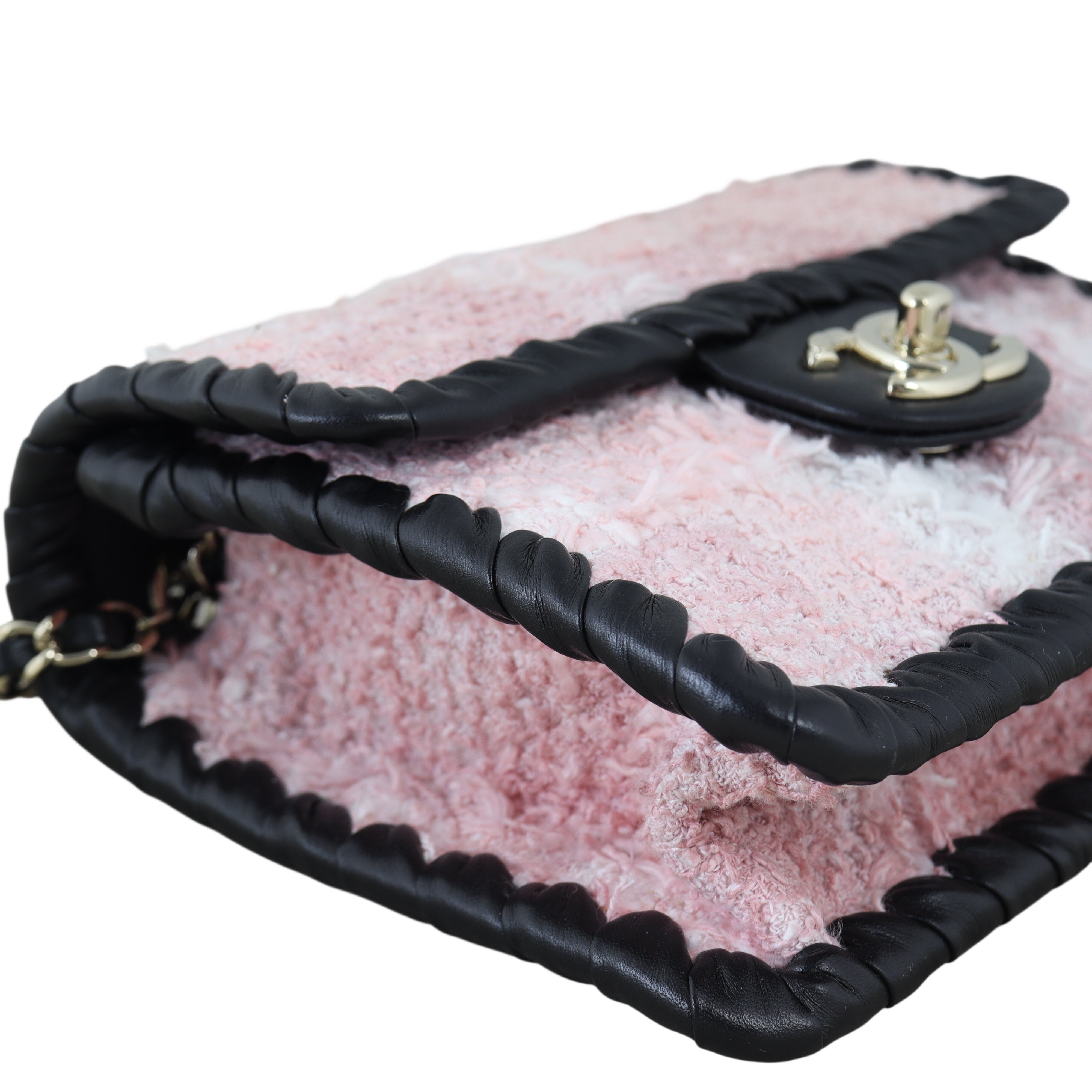 Chanel My Own Frame Flap Bag Mini Tweed