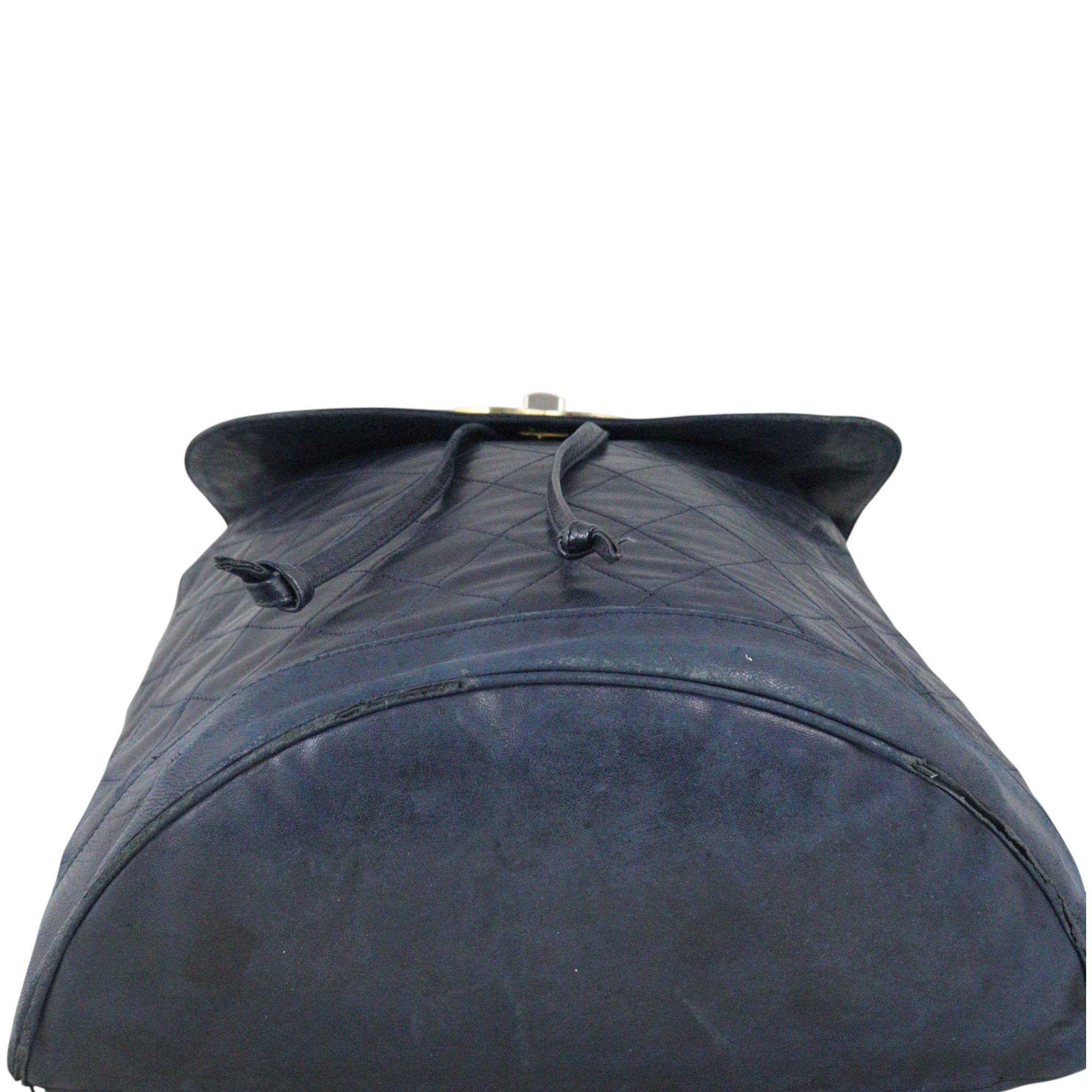 Chanel Vintage Drawstring Backpack