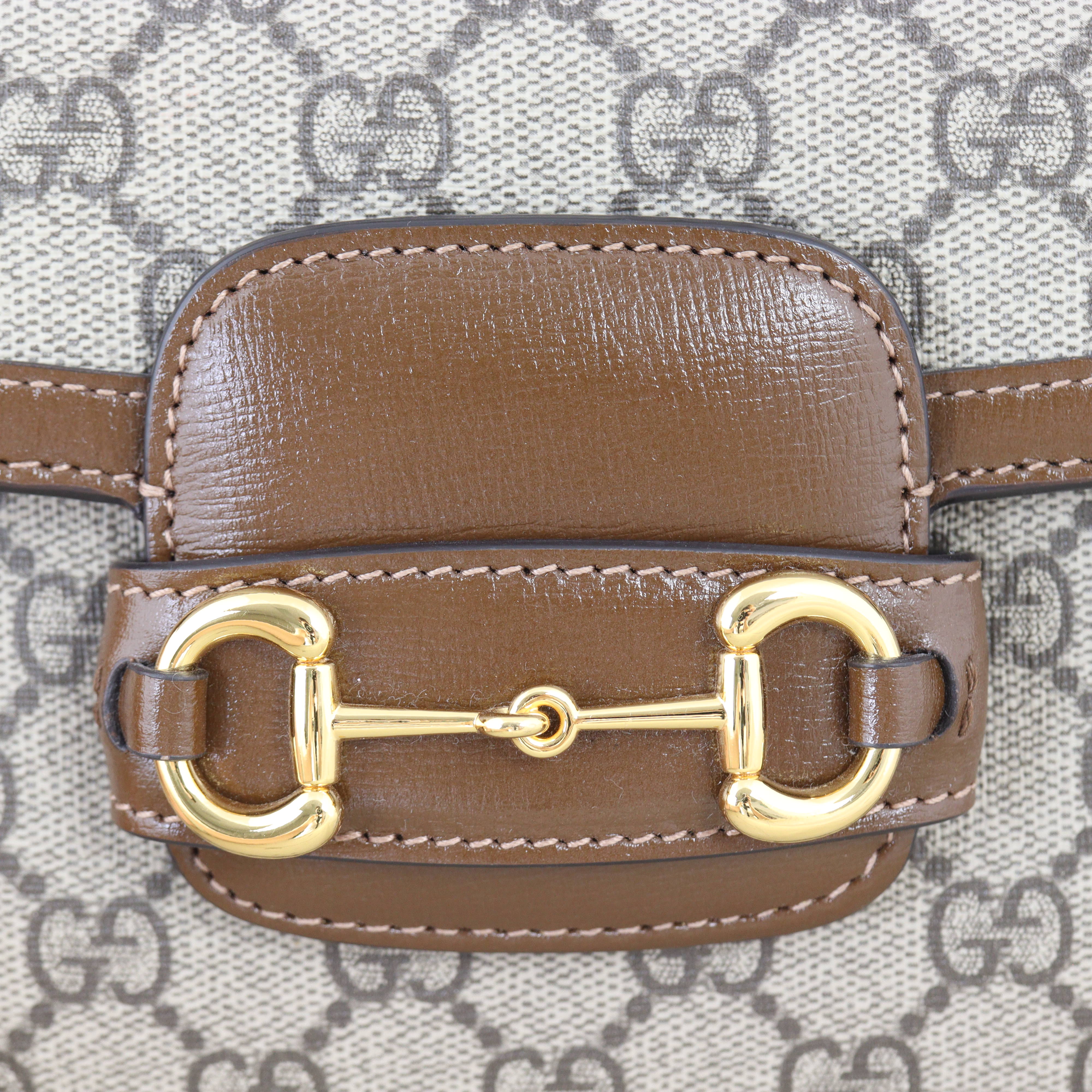 Gucci GG Supreme Horsebit 1955 Shoulder Bag Mini