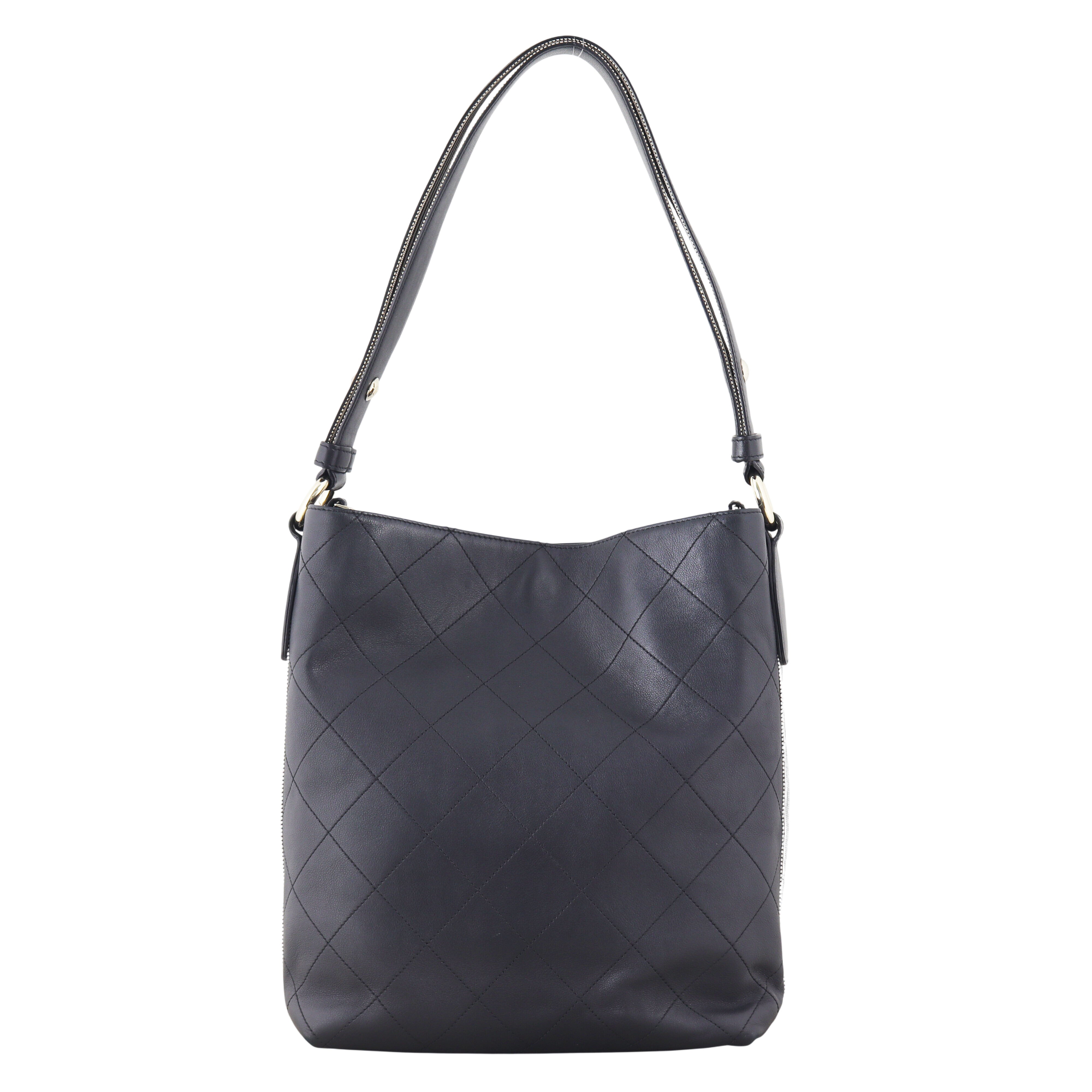 Chanel CC Side Stripes Hobo