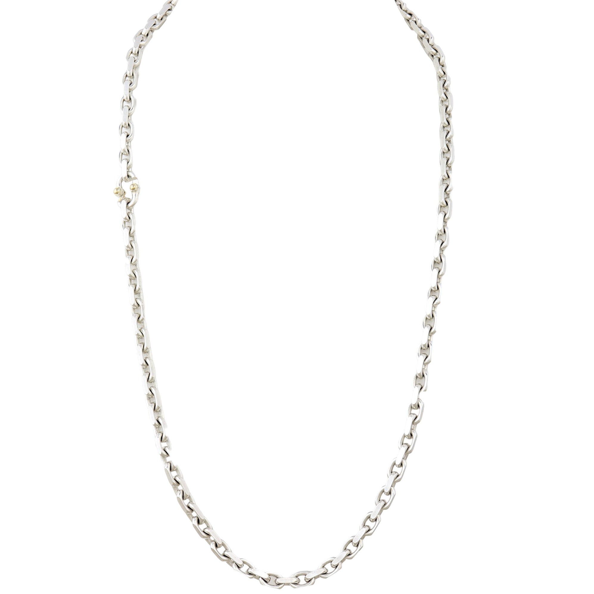 Tiffany & Co 1837 Makers Sterling Silver Chain Necklace