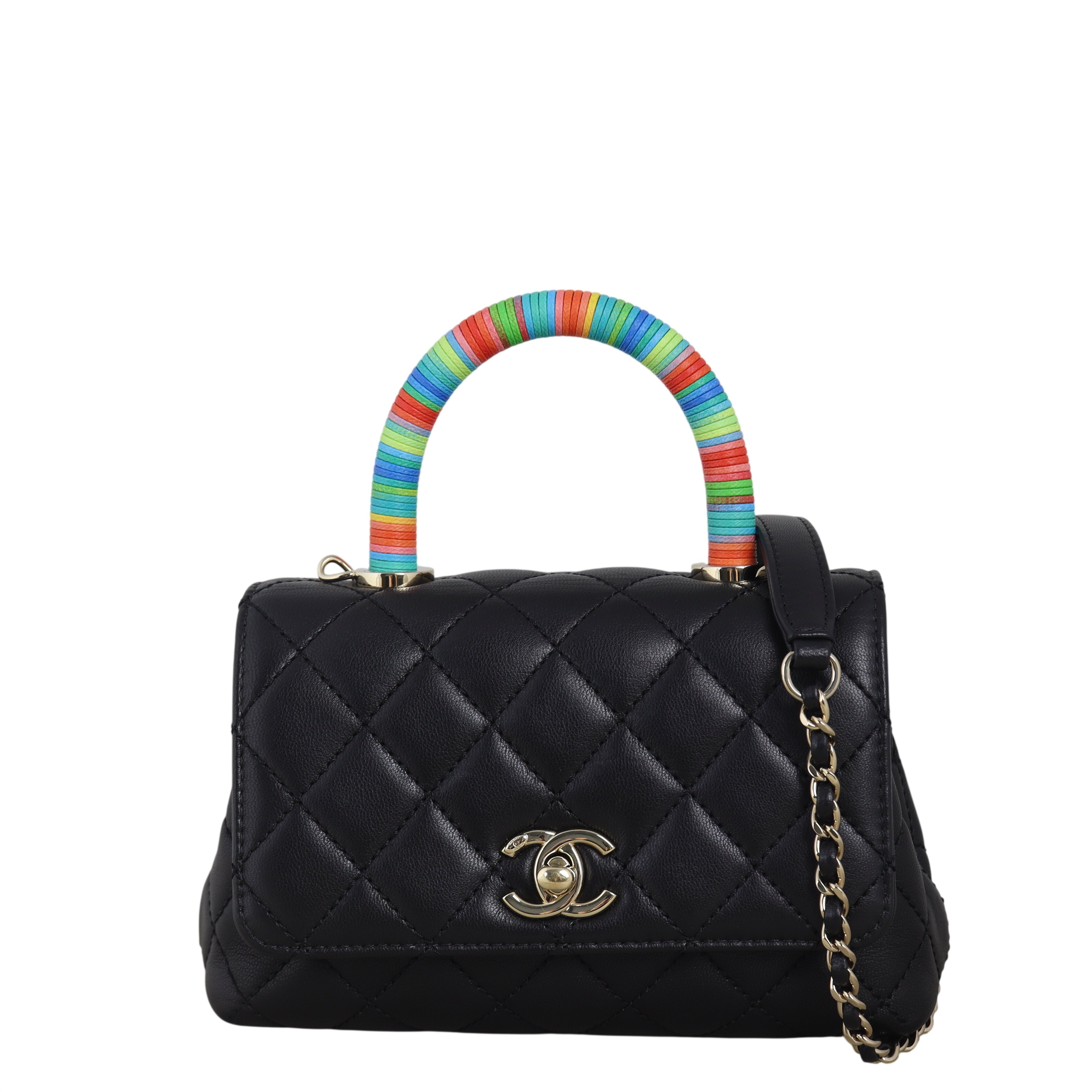 Chanel Coco Top Handle Extra Mini Bag