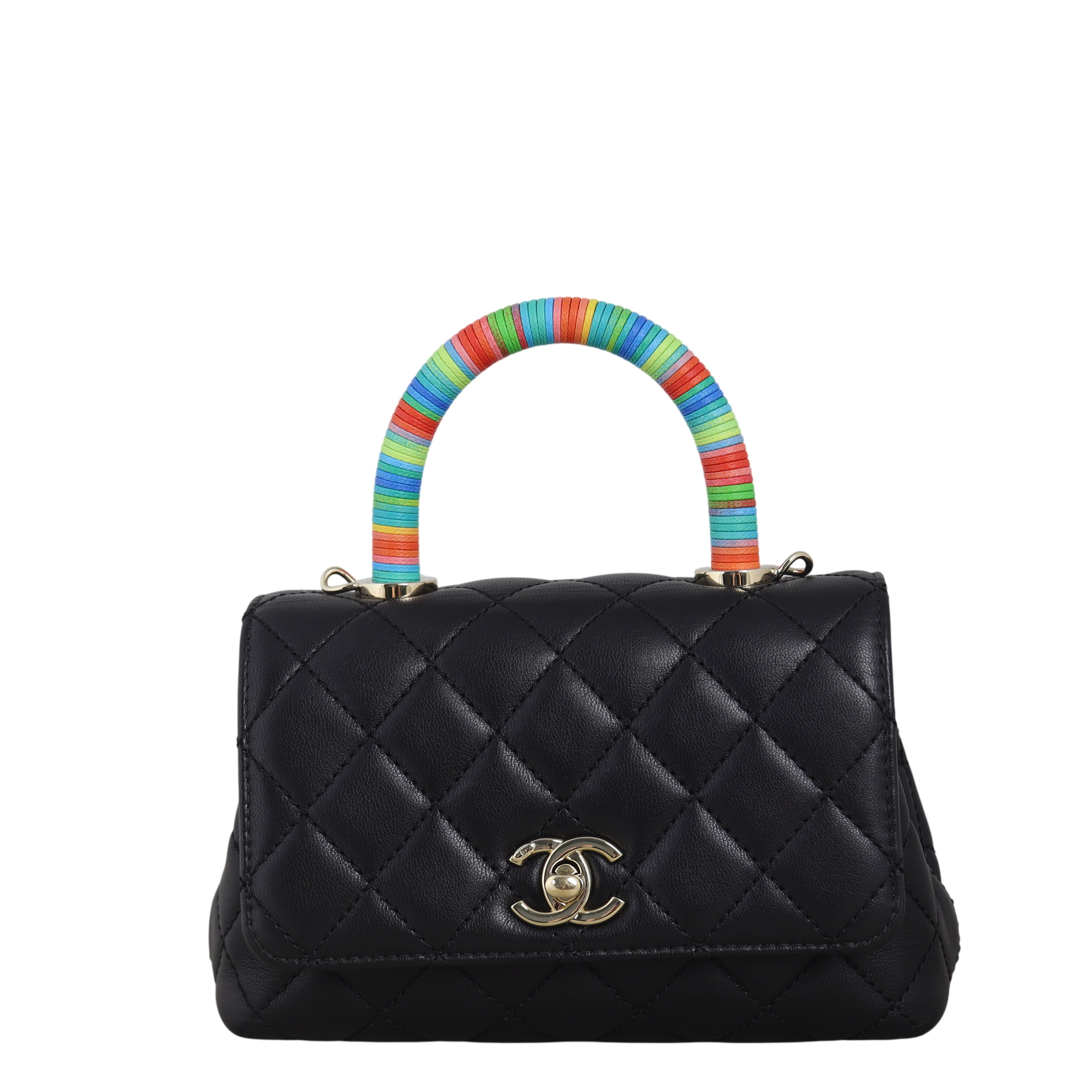 Chanel Coco Top Handle Extra Mini Bag
