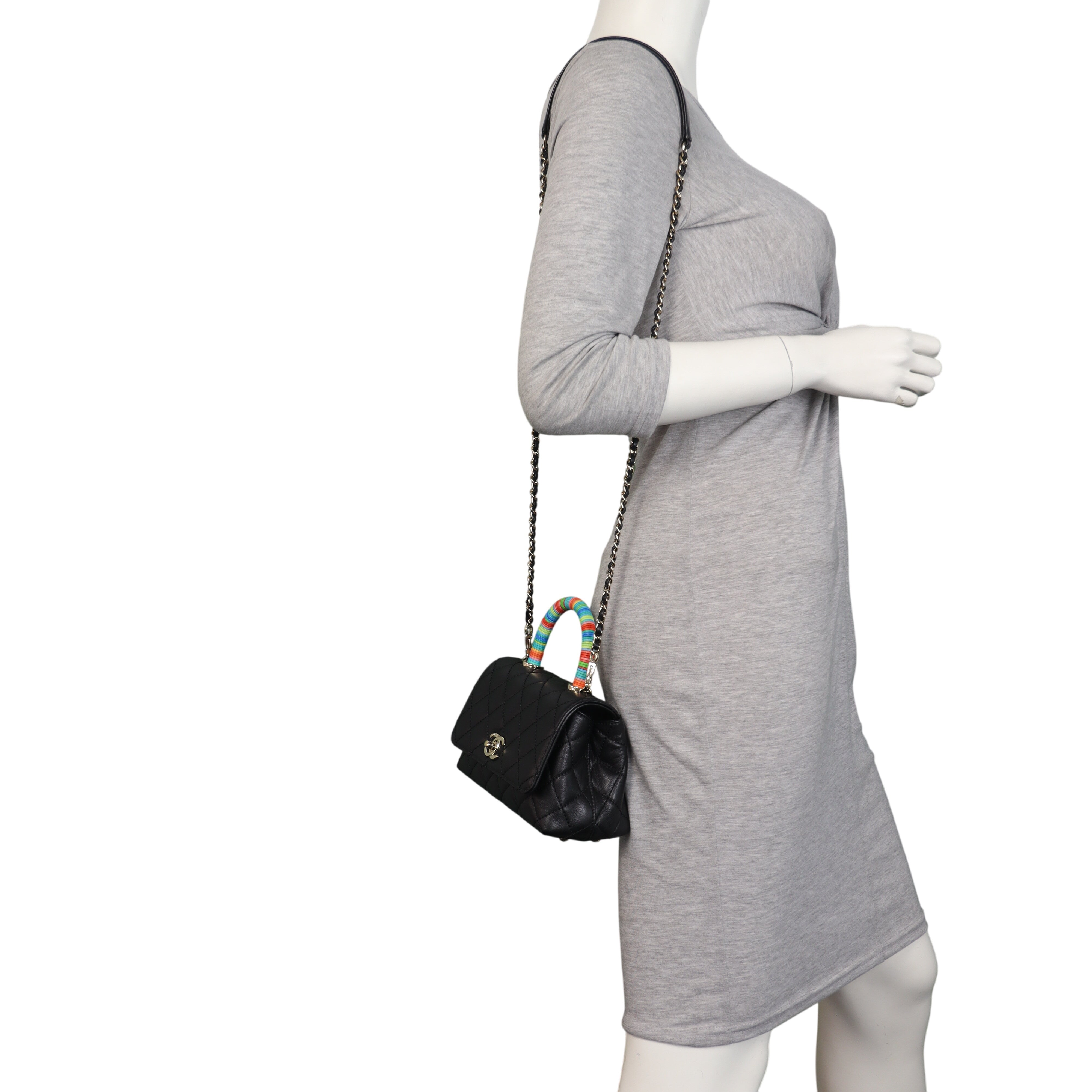 Chanel Coco Top Handle Extra Mini Bag