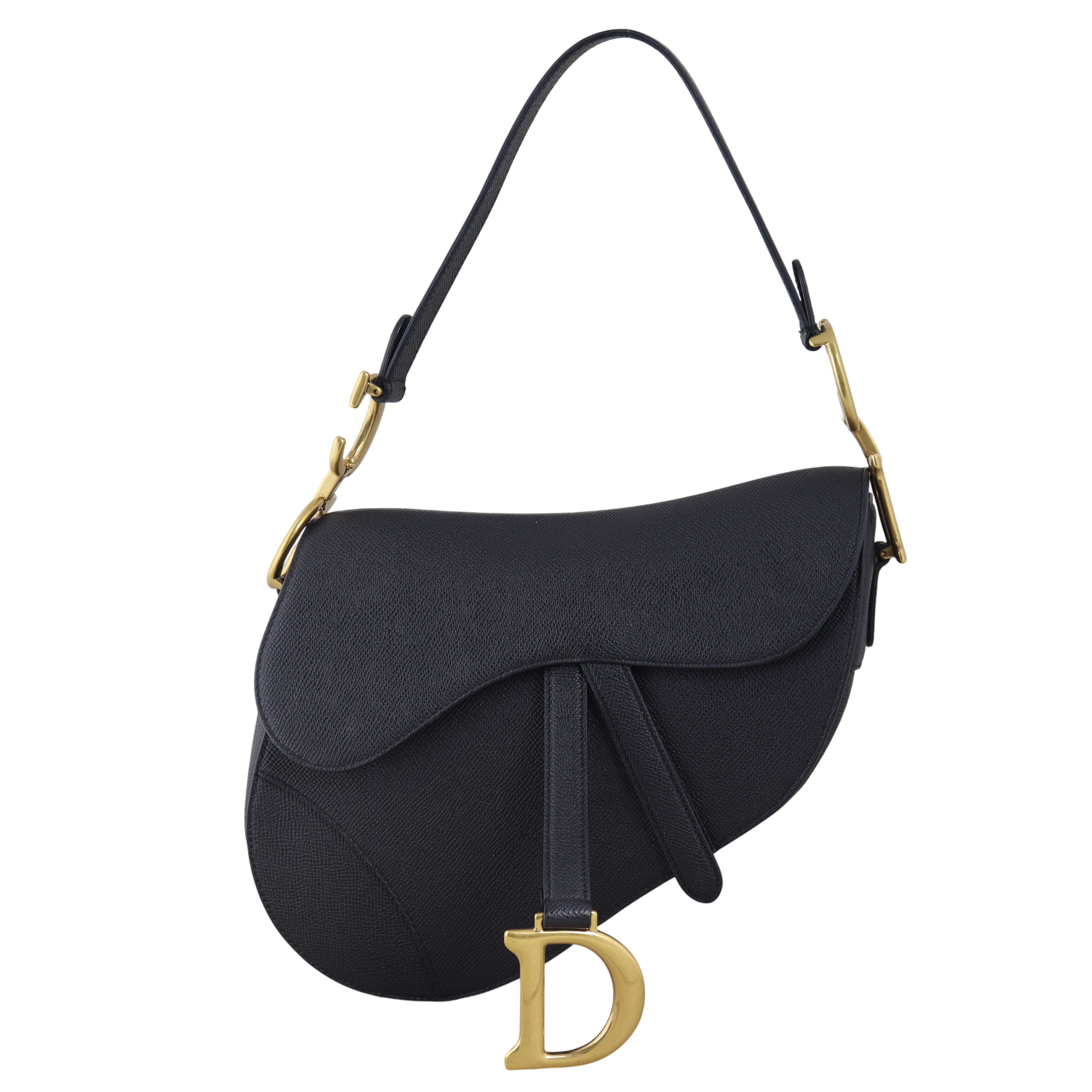 Dior Saddle Bag with Embroidered Strap