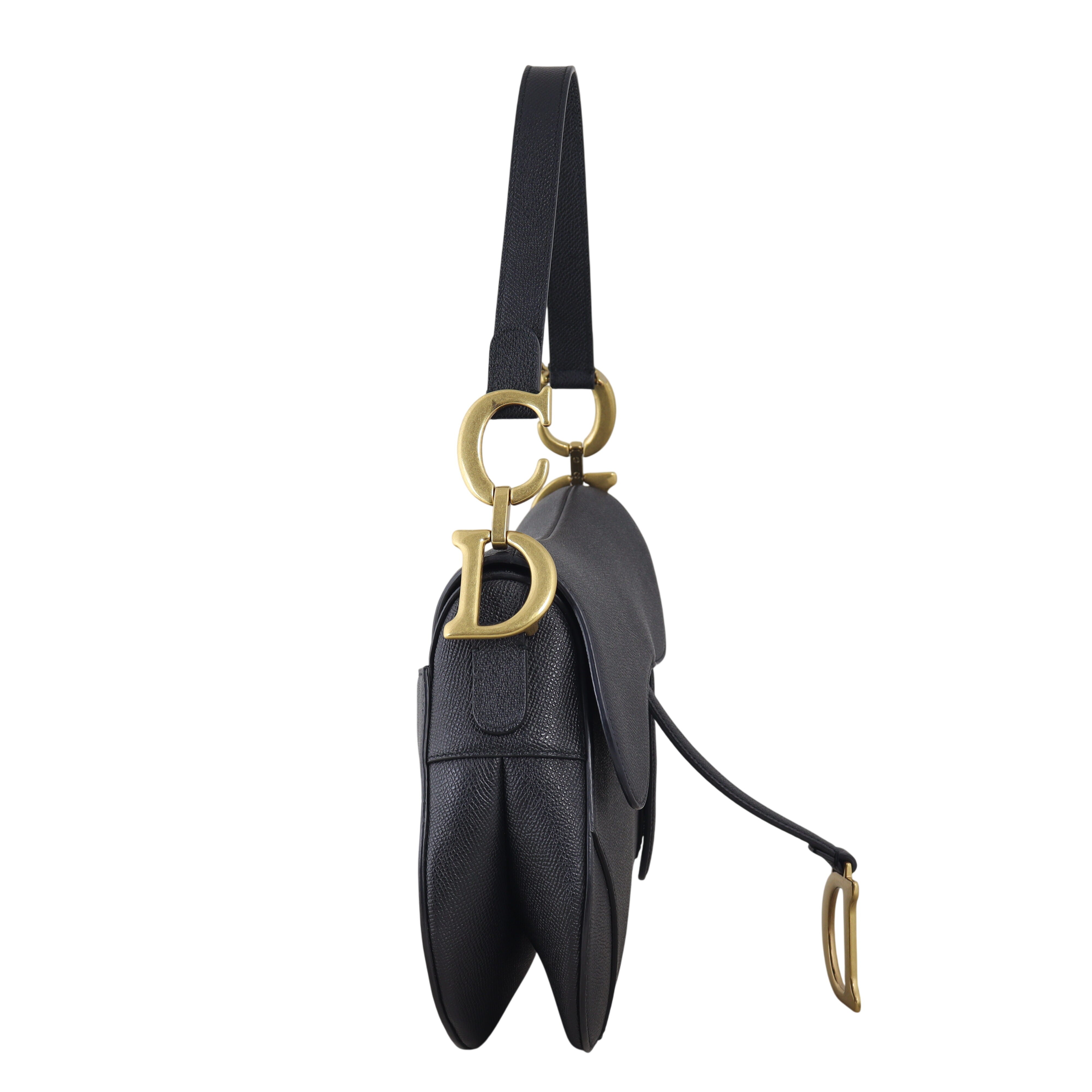 Dior Saddle Bag with Embroidered Strap