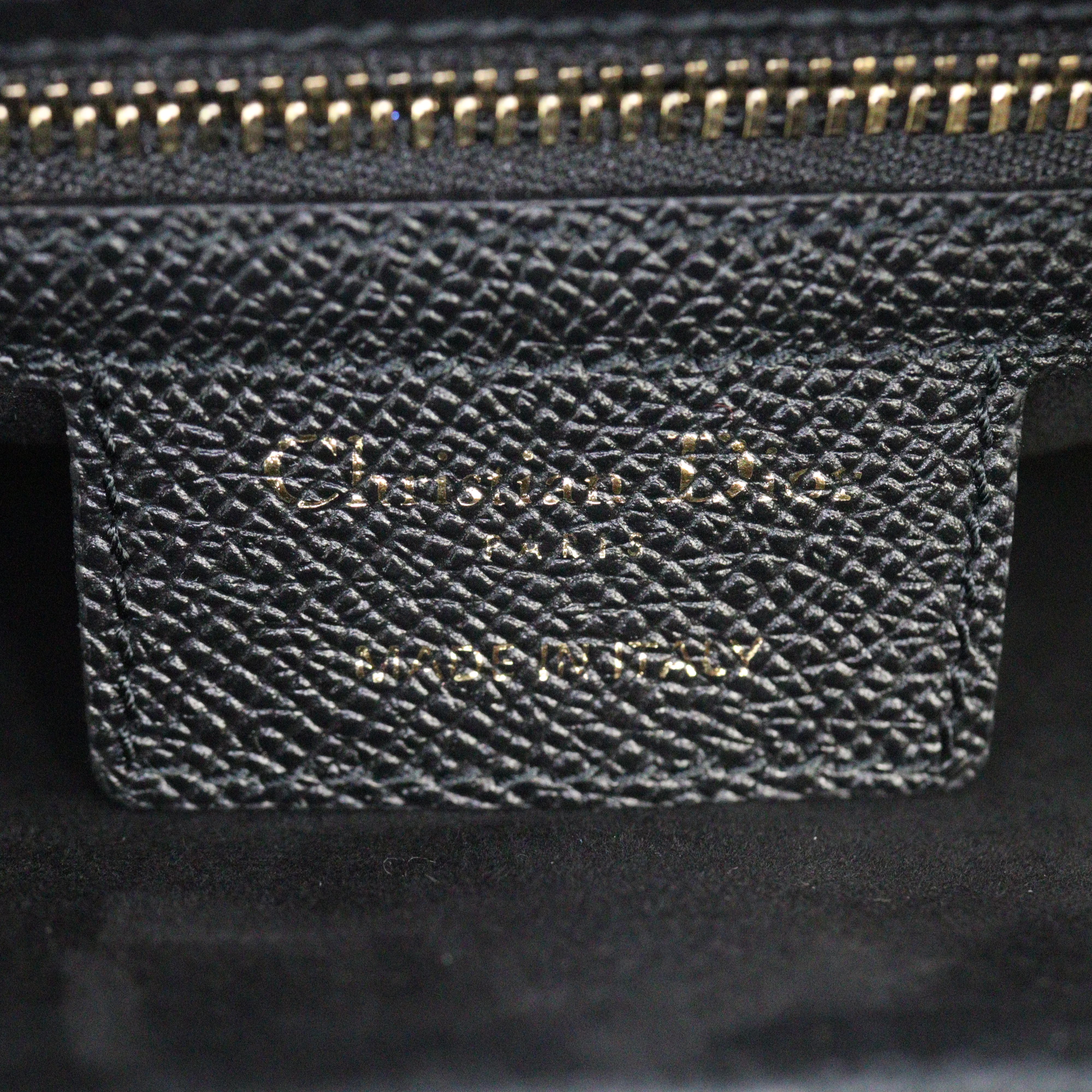 Dior Saddle Bag with Embroidered Strap