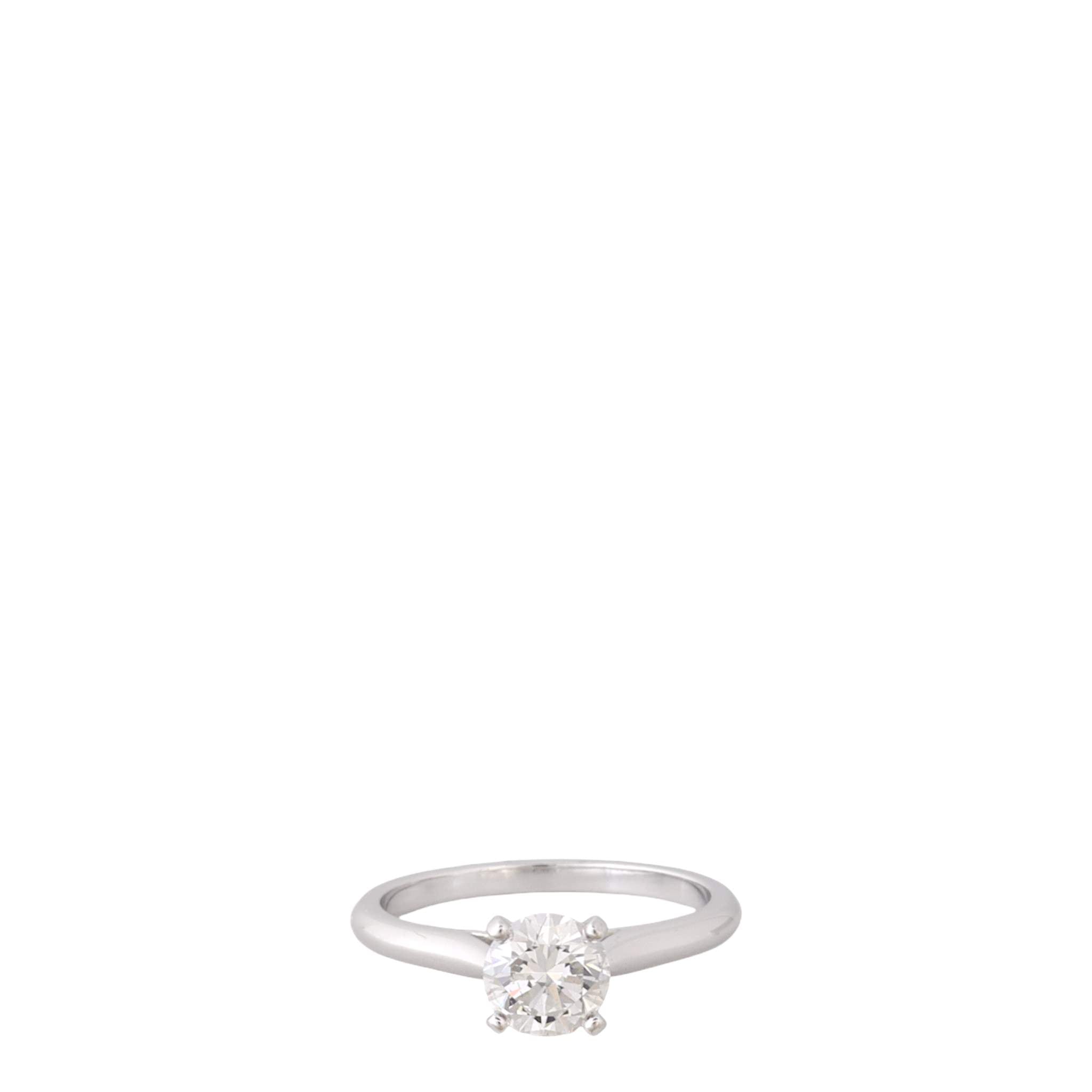 Cartier 1895 Solitaire Brilliant-cut Diamond Platinum Ring