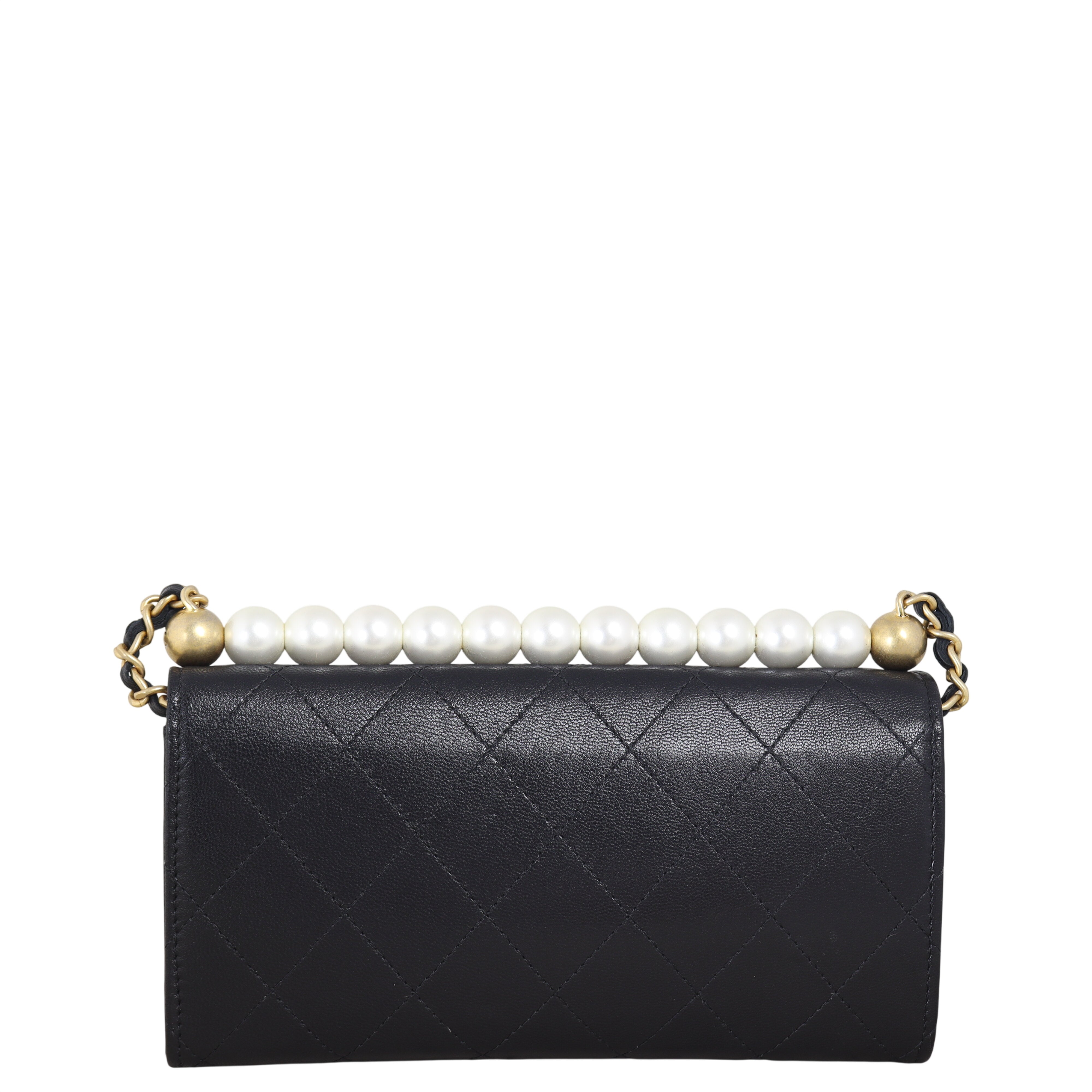 Chanel Chic Pearls Long Wallet on Chain