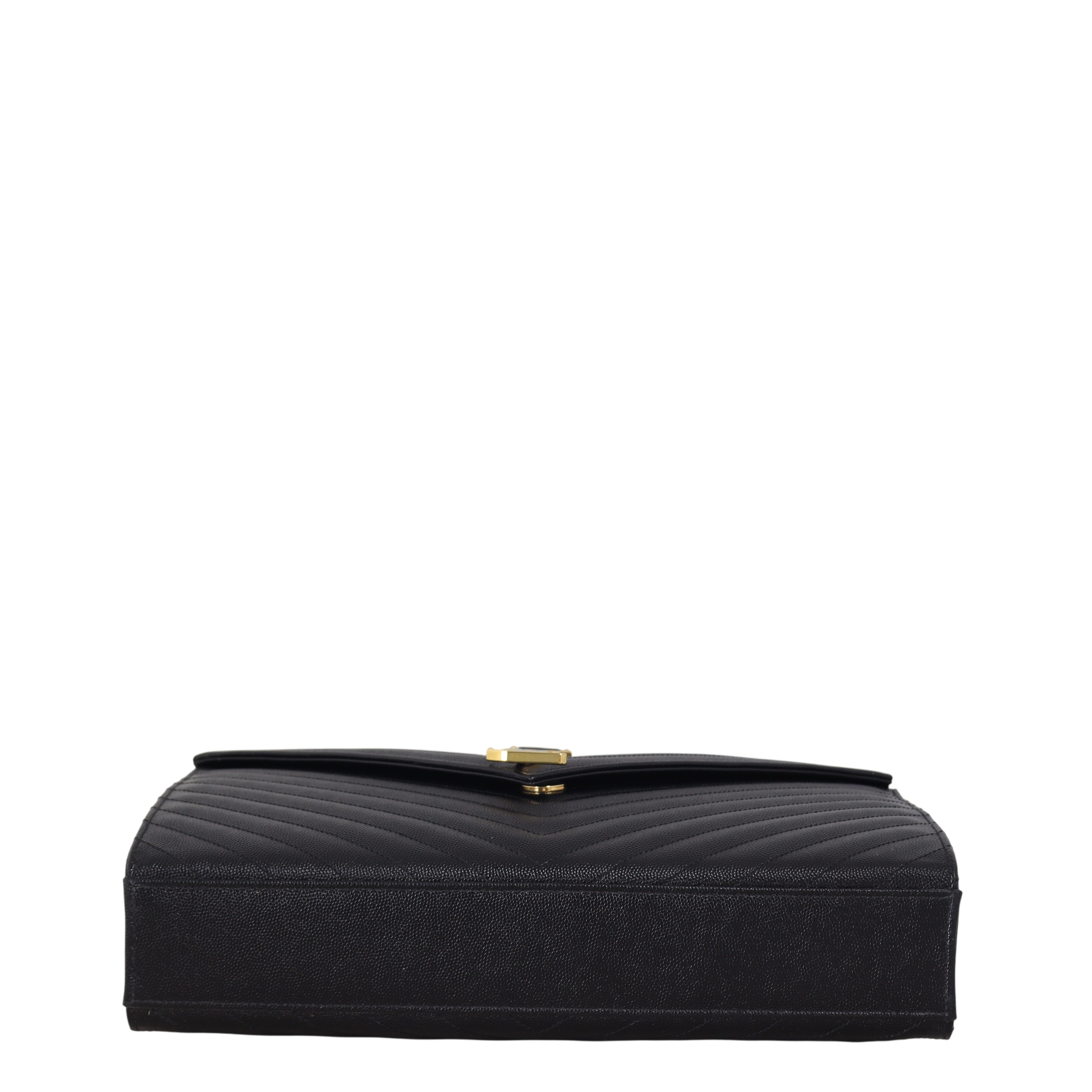 Saint Laurent Matelasse Envelope Large Bag