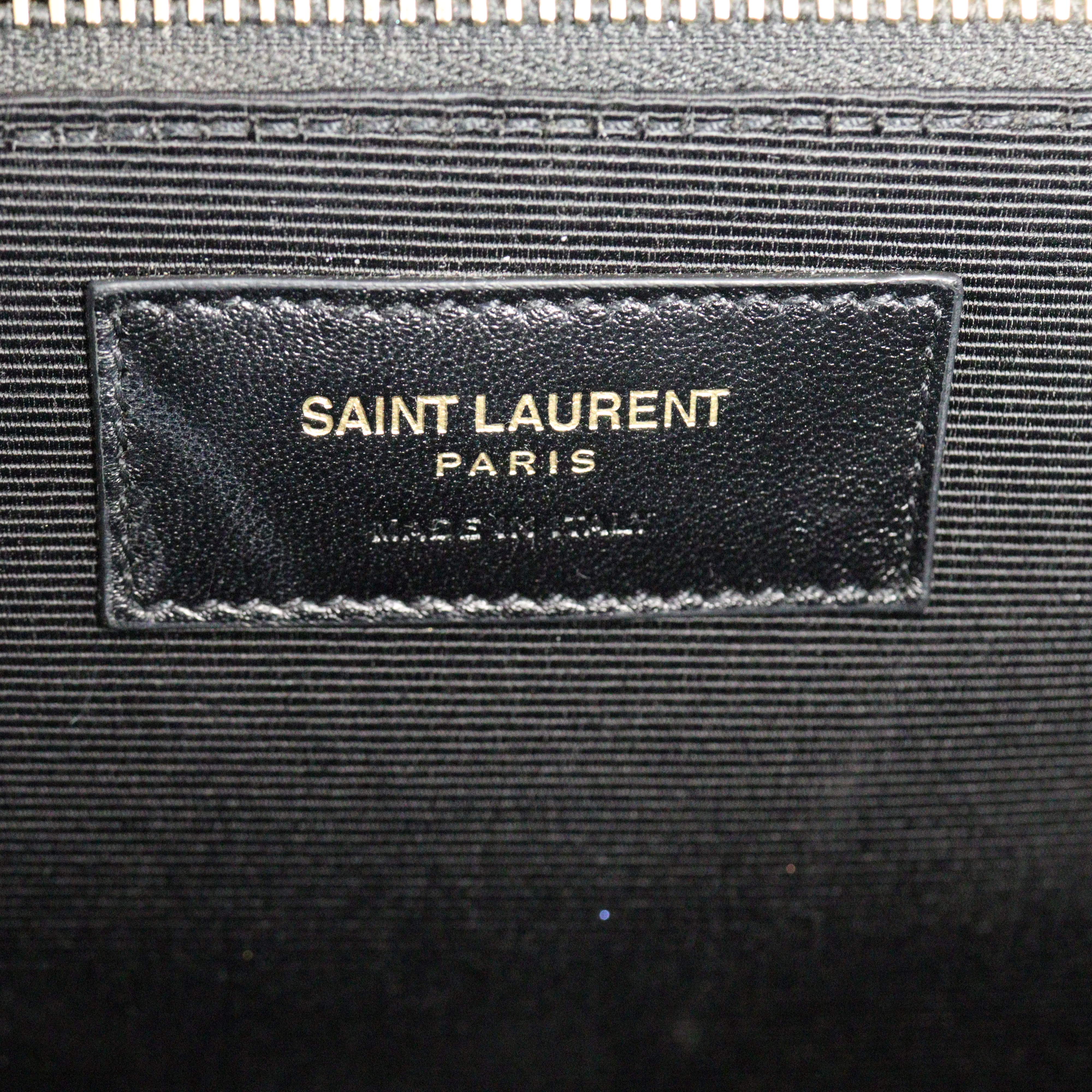 Saint Laurent Matelasse Envelope Large Bag