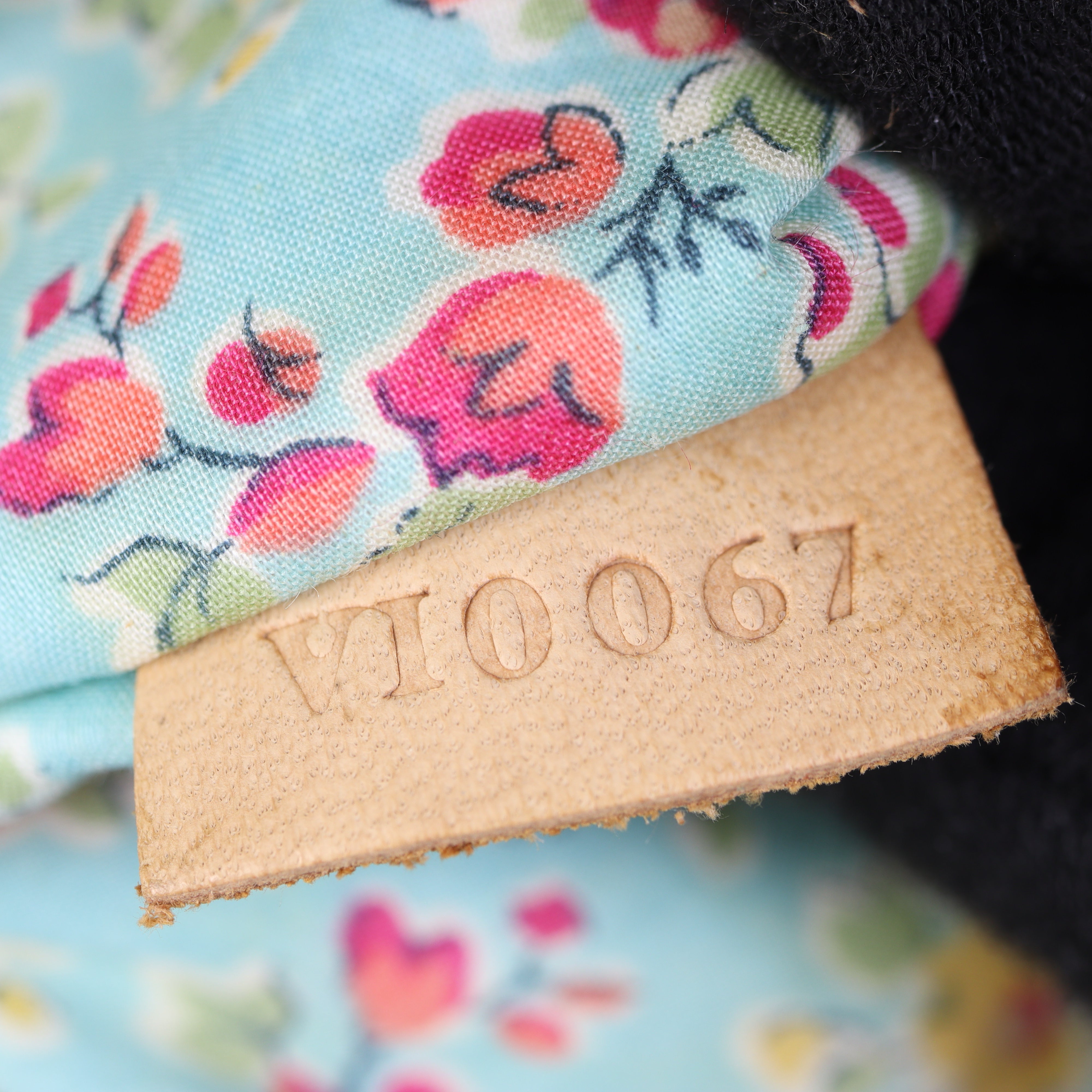 Louis Vuitton Pouchy Monogram Denim Patchwork