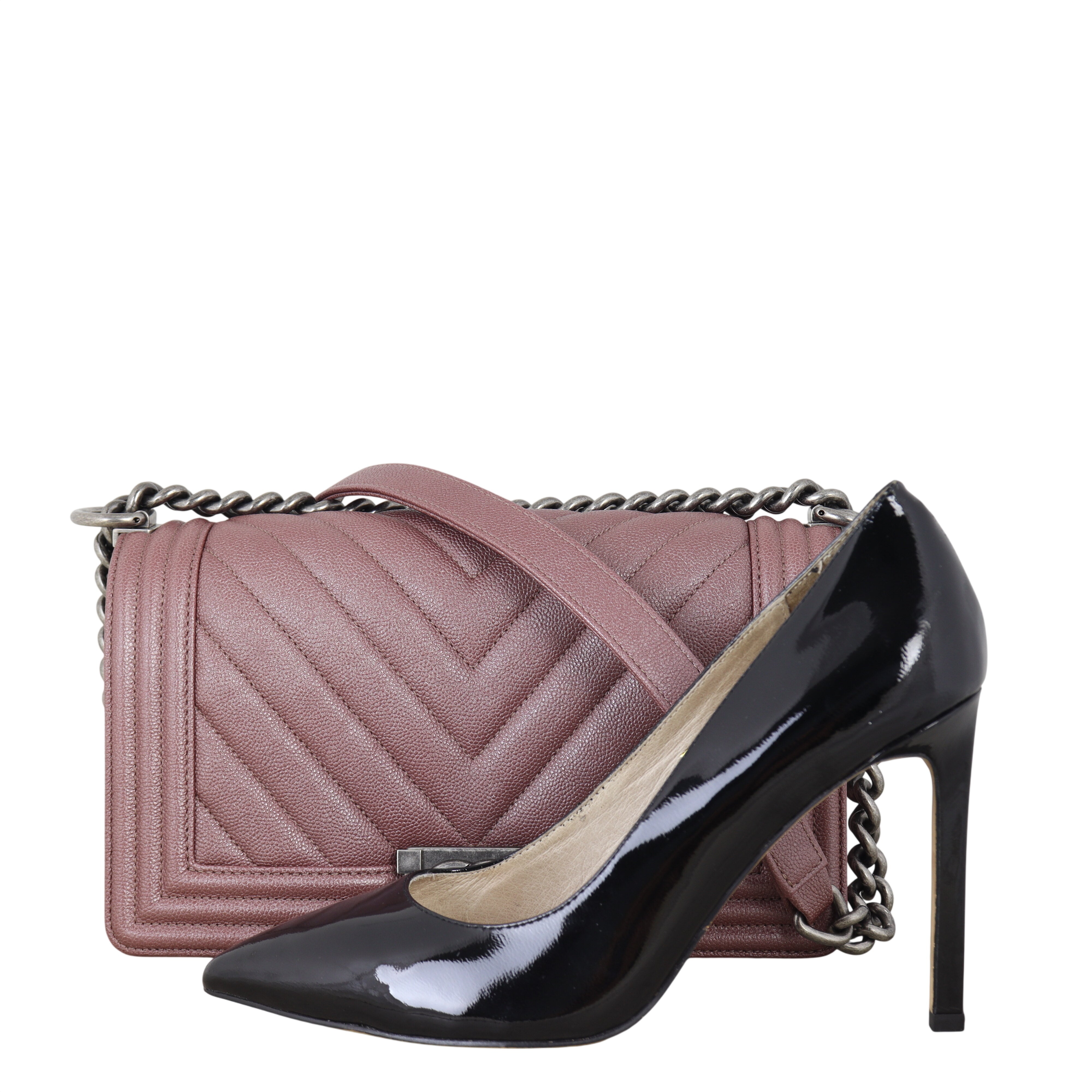 Chanel Boy Old Medium Chevron