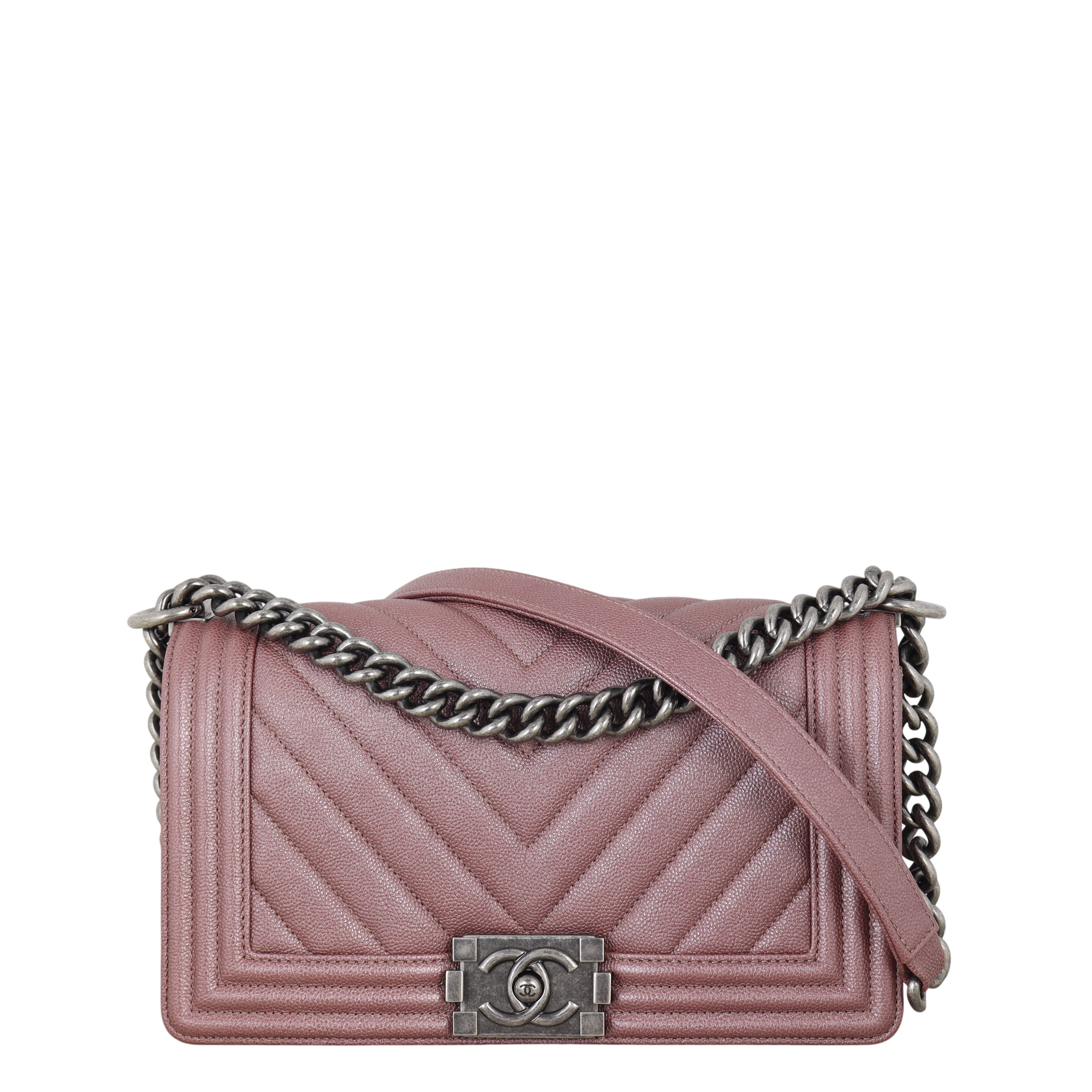 Chanel Boy Old Medium Chevron
