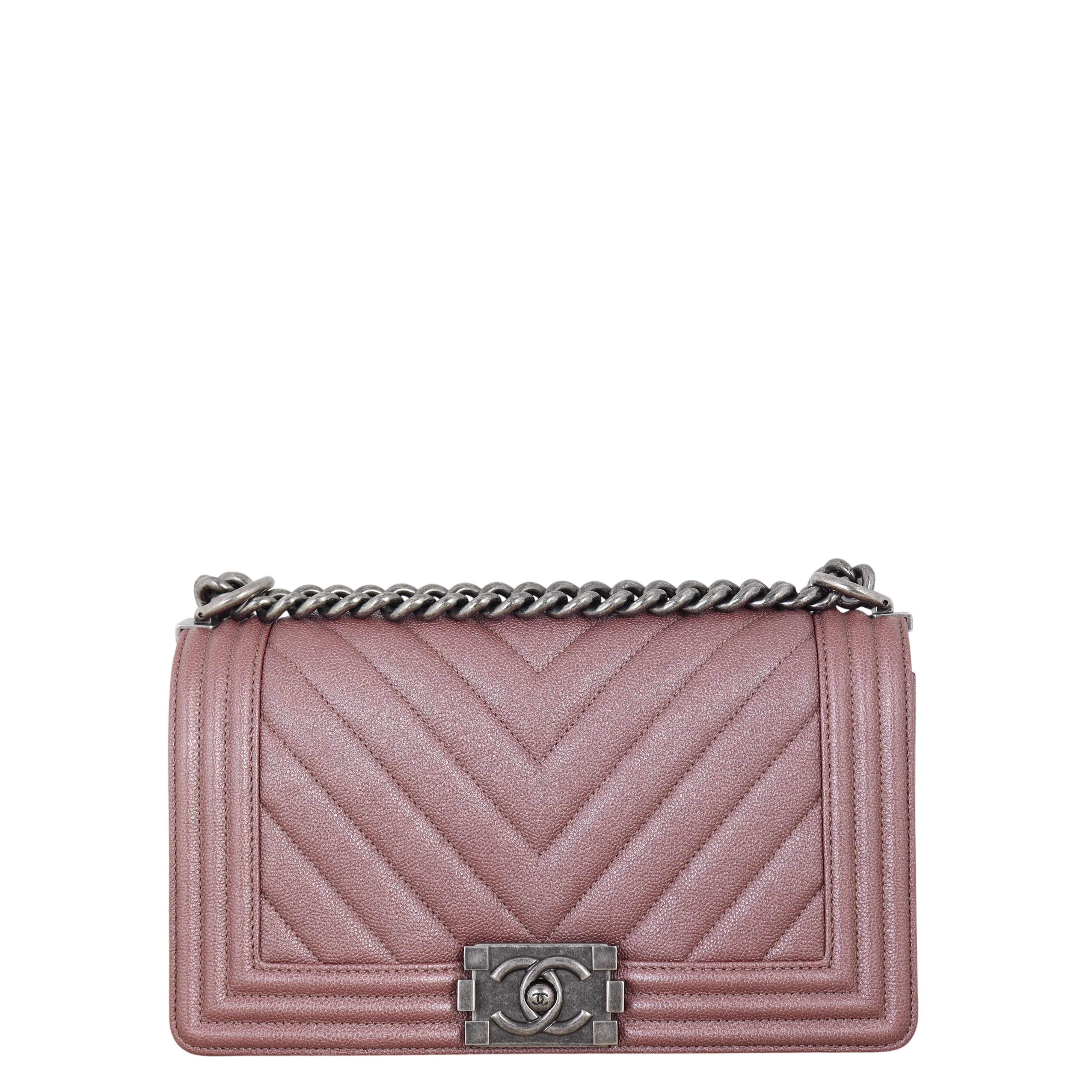 Chanel Boy Old Medium Chevron