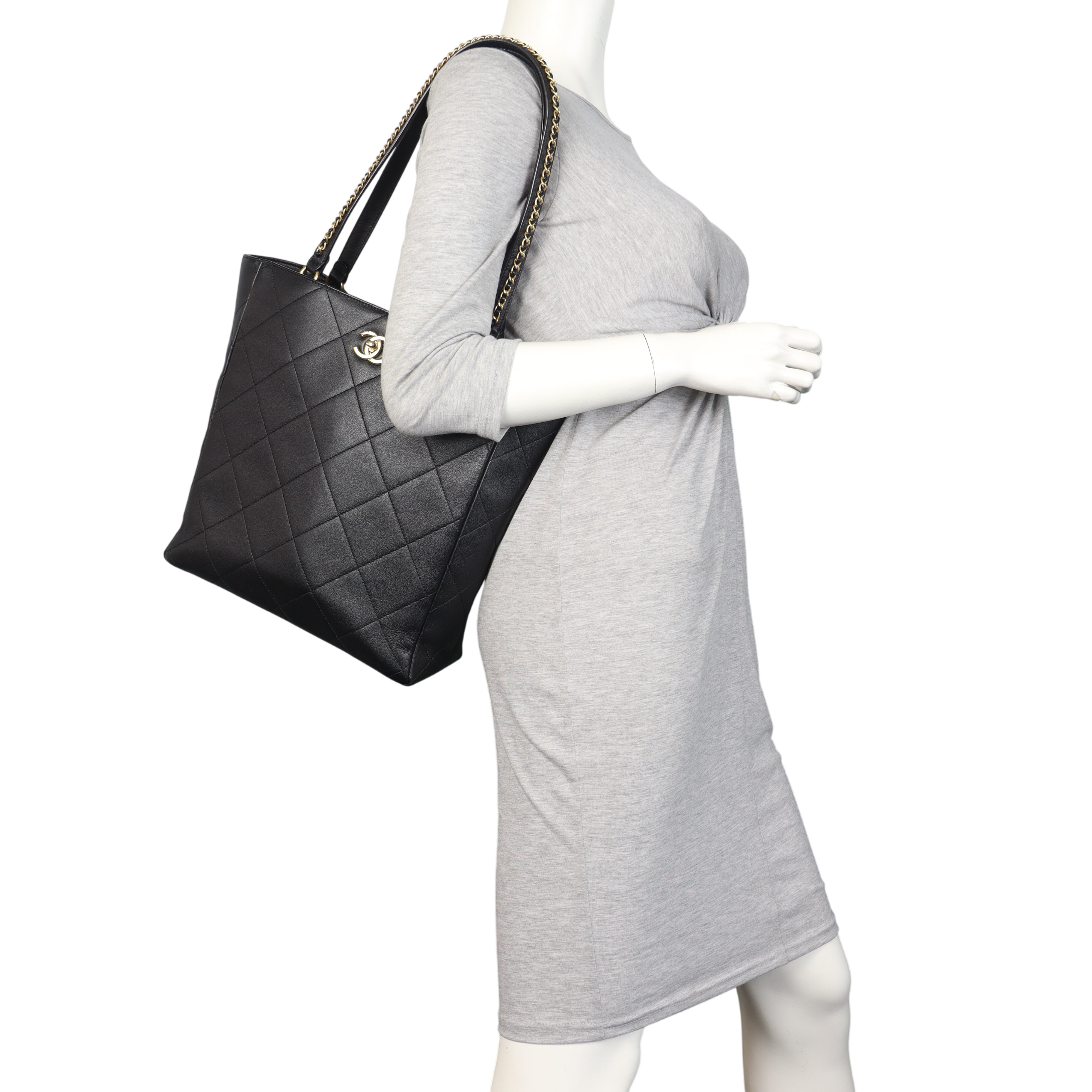 Chanel CC Chain Shopping Tote