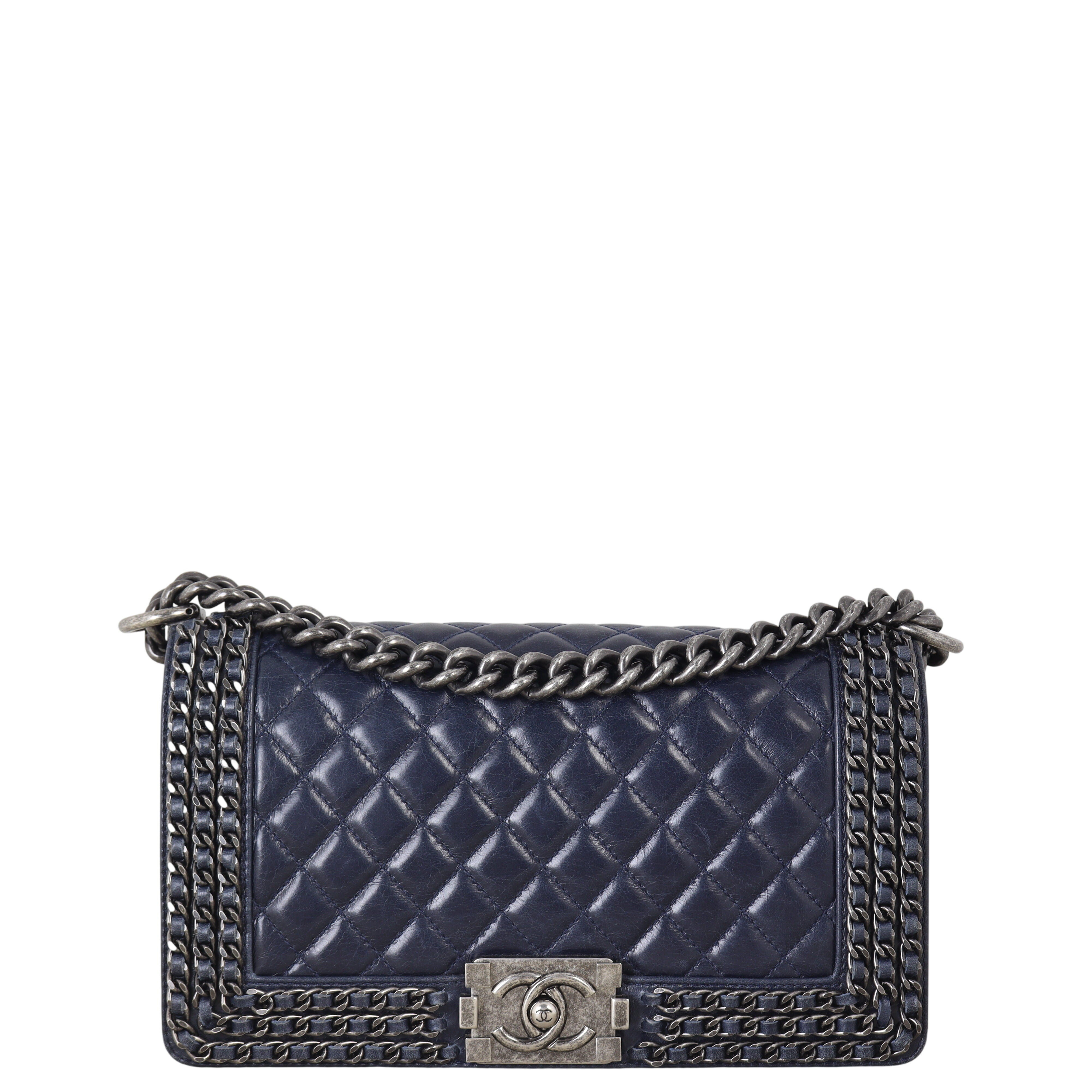 Chanel Boy Old Medium Chain Around