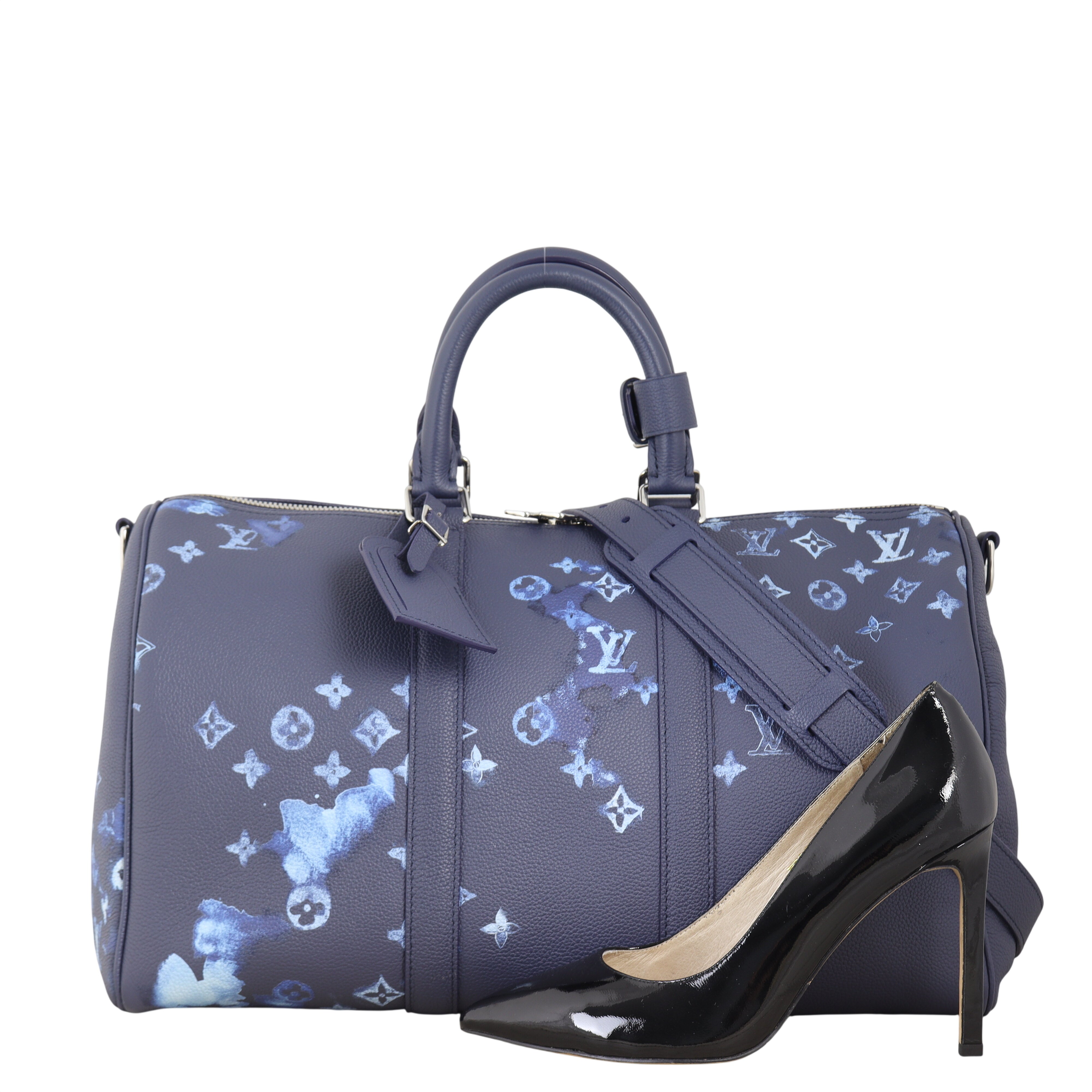 Louis Vuitton Keepall 40 Bandouliere Ink Watercolour