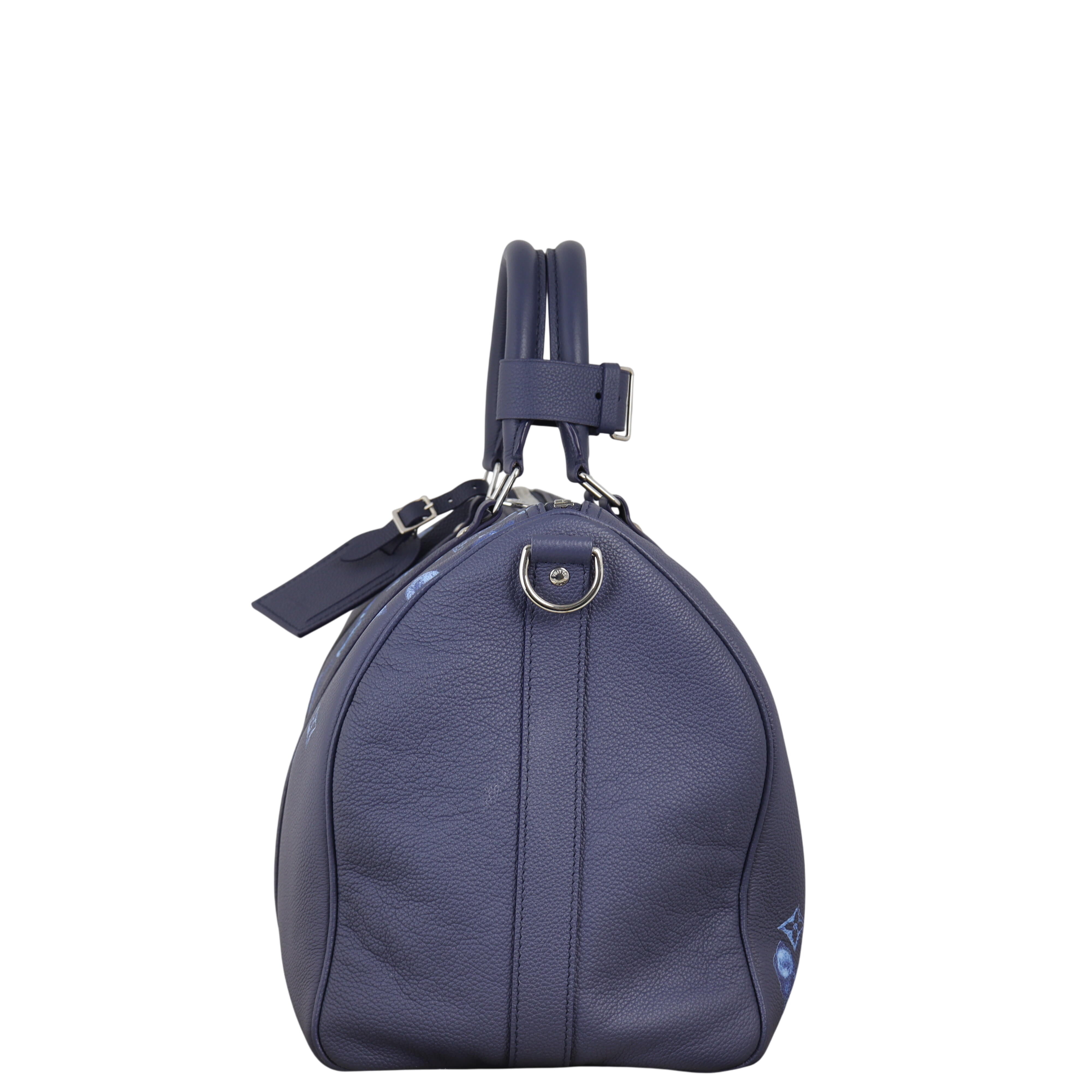 Louis Vuitton Keepall 40 Bandouliere Ink Watercolour