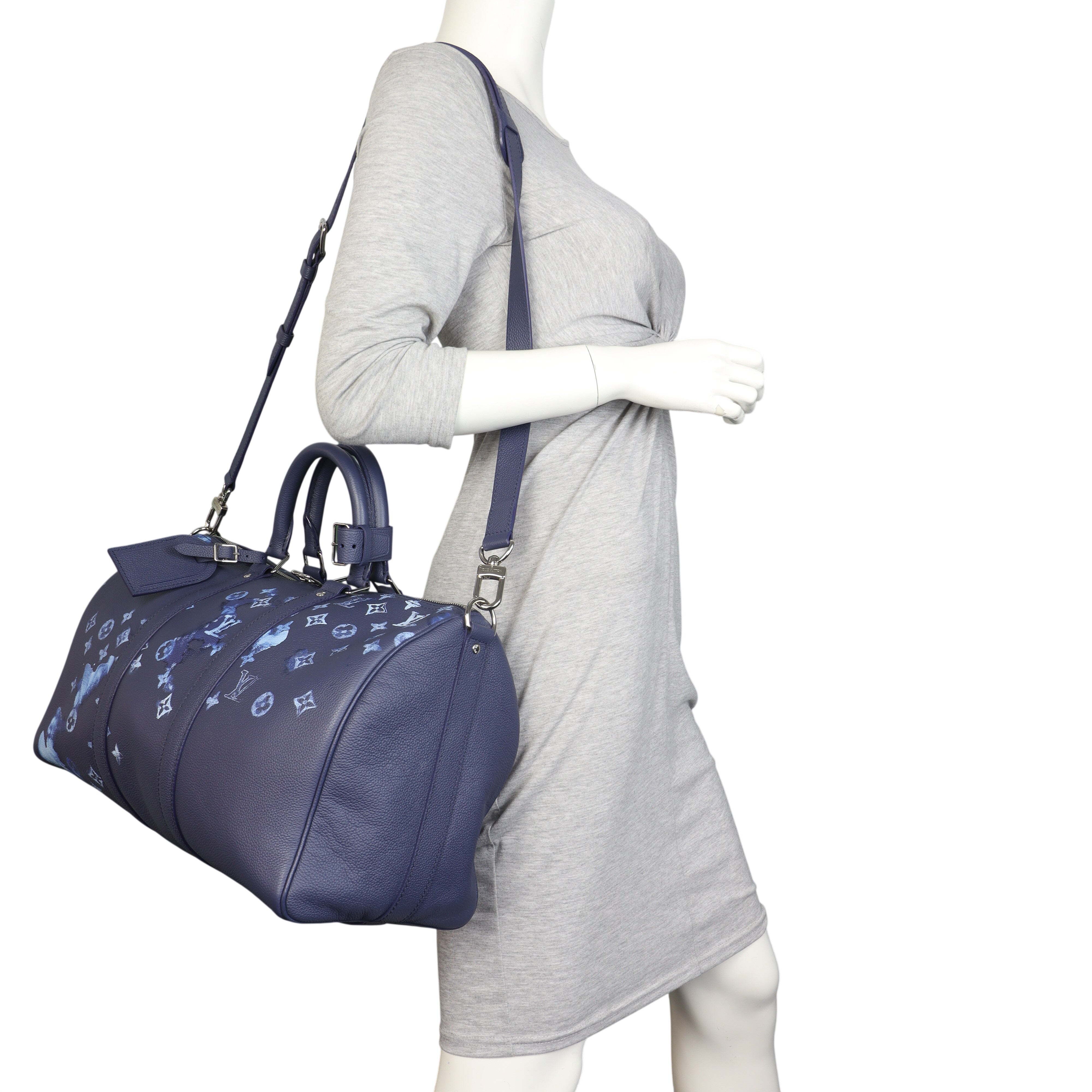 Louis Vuitton Keepall 40 Bandouliere Ink Watercolour