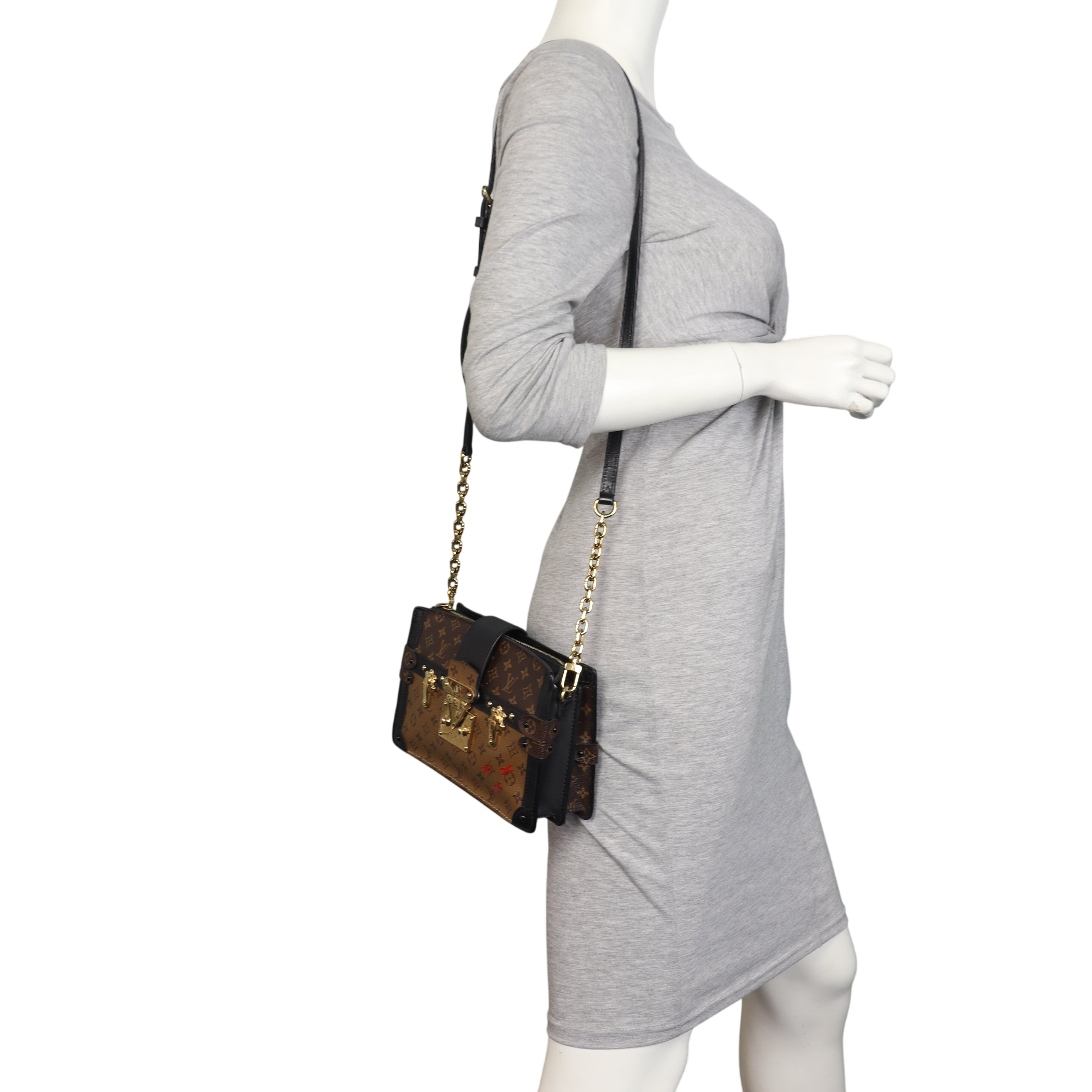 Louis Vuitton Trunk Clutch Monogram Reverse