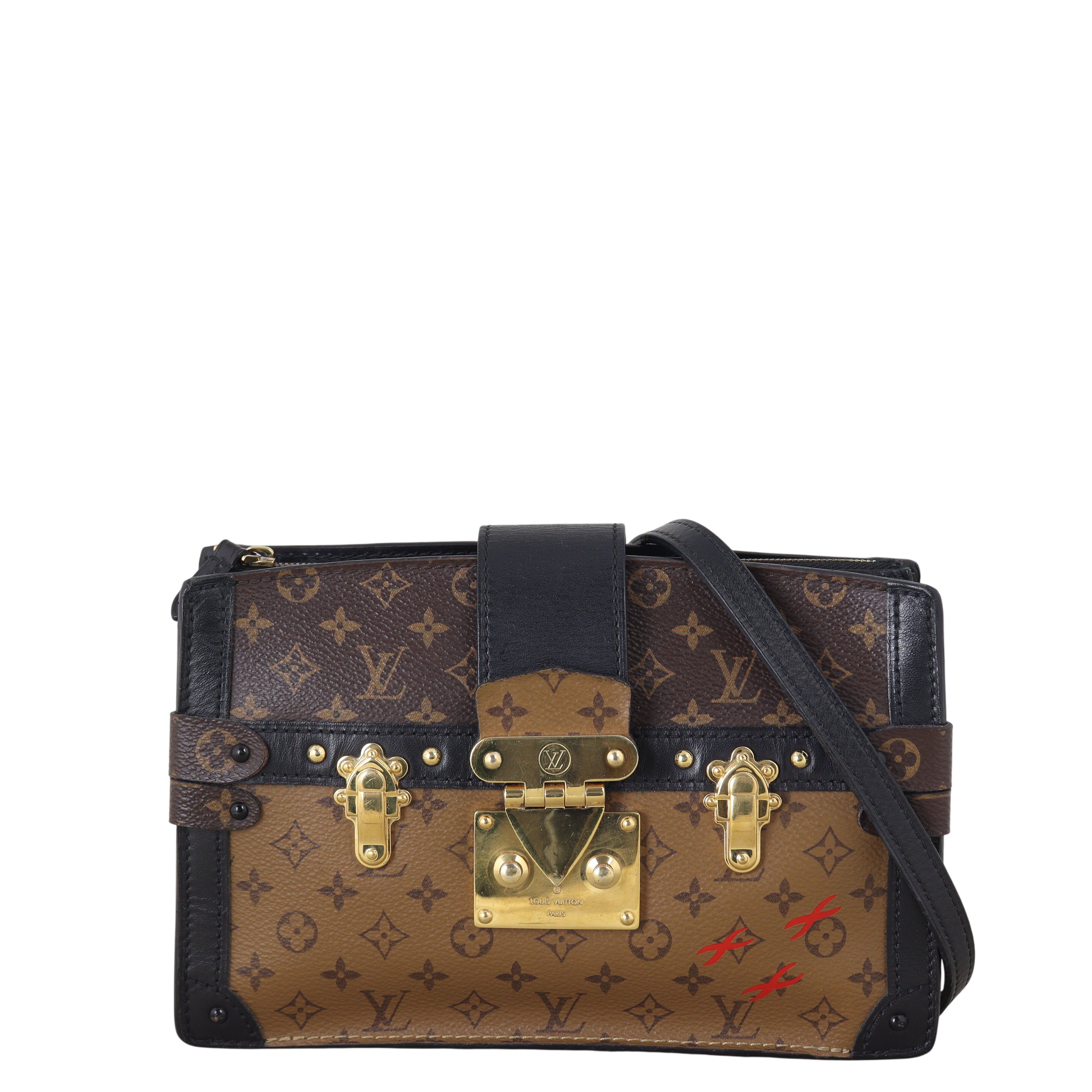 Louis Vuitton Trunk Clutch Monogram Reverse