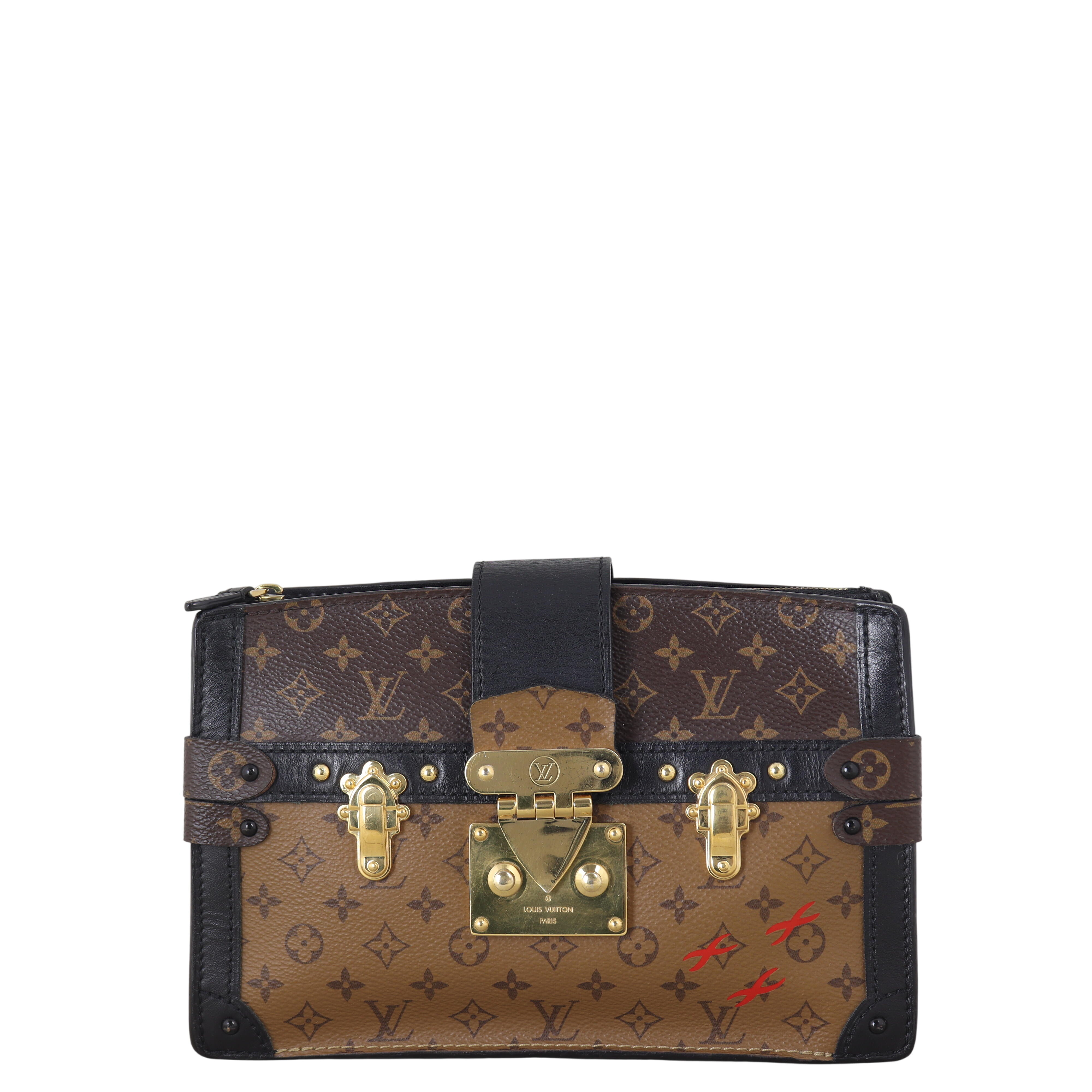 Louis Vuitton Trunk Clutch Monogram Reverse