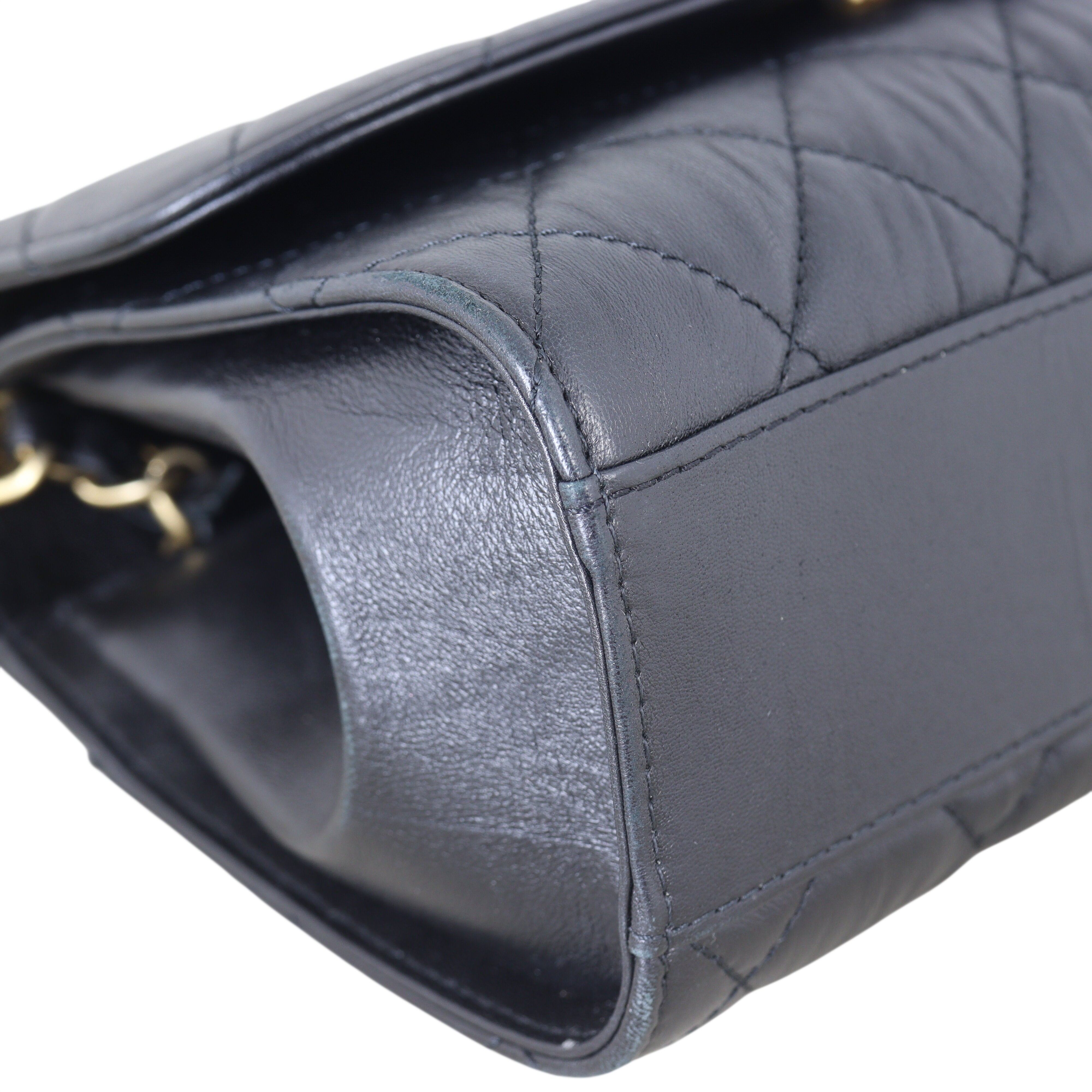 Chanel CC Wrapped Handle Bag Small