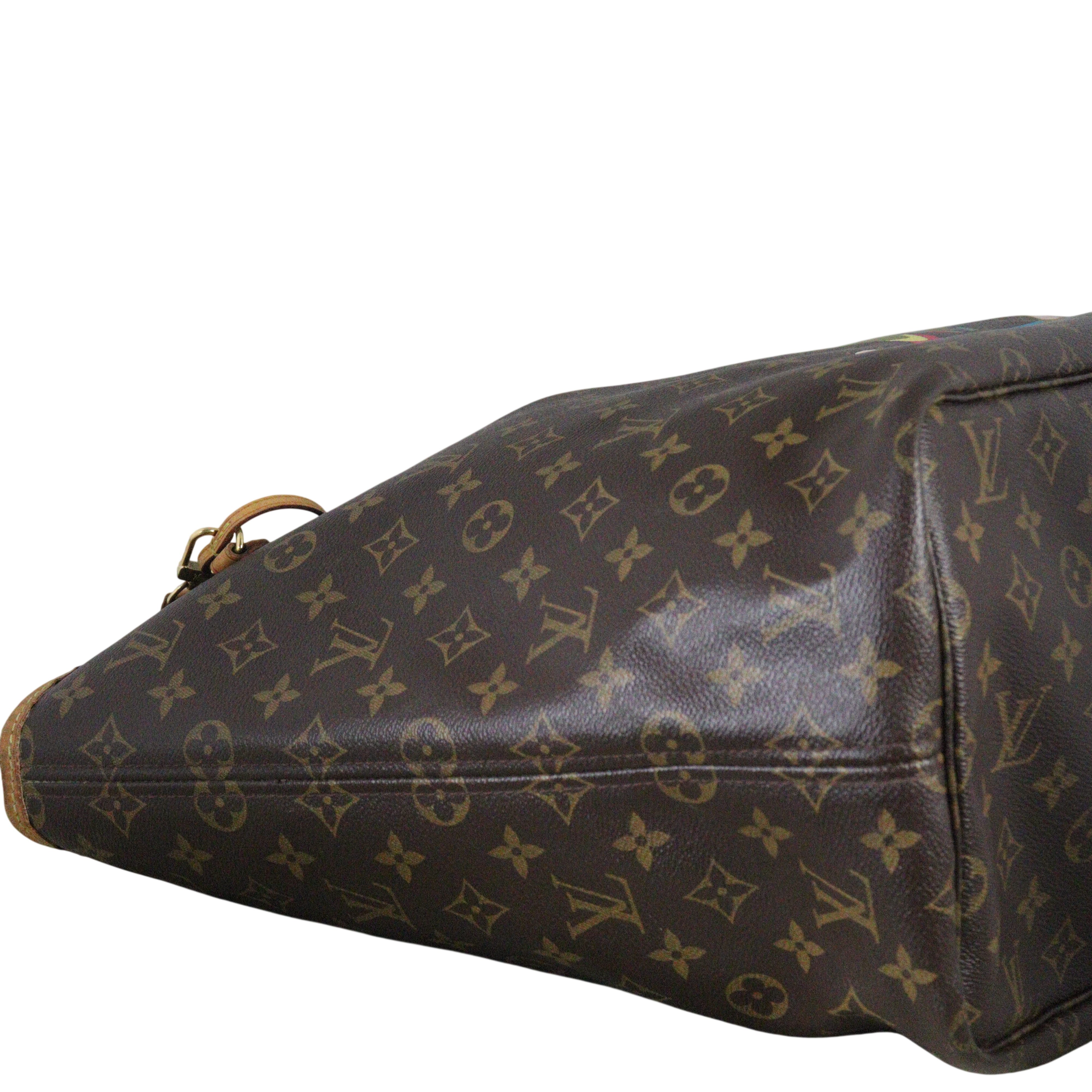 Louis Vuitton x Takashi Murakami Neverfull GM Monogram MOCA 'Hands'