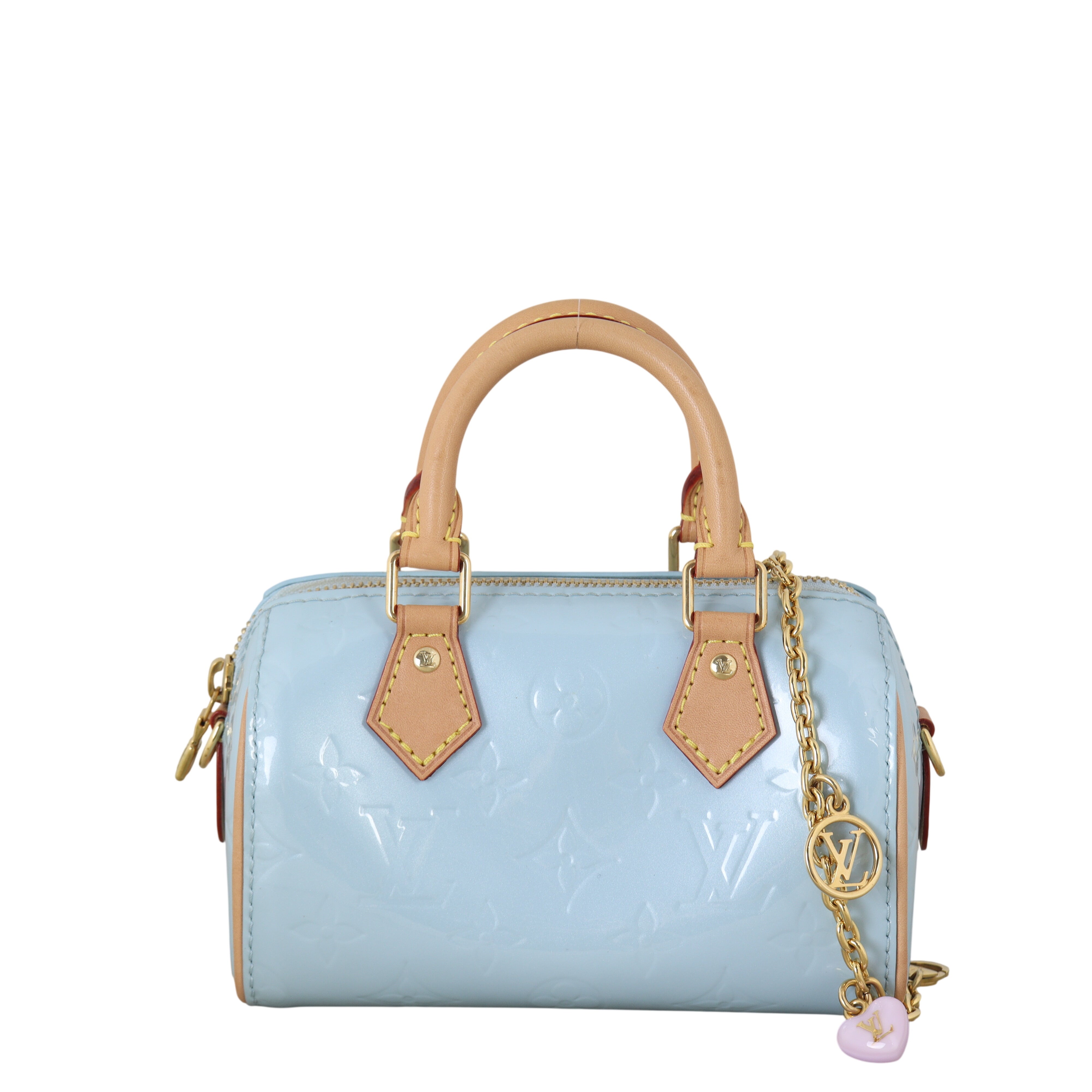 Louis Vuitton Nano Speedy Monogram Vernis