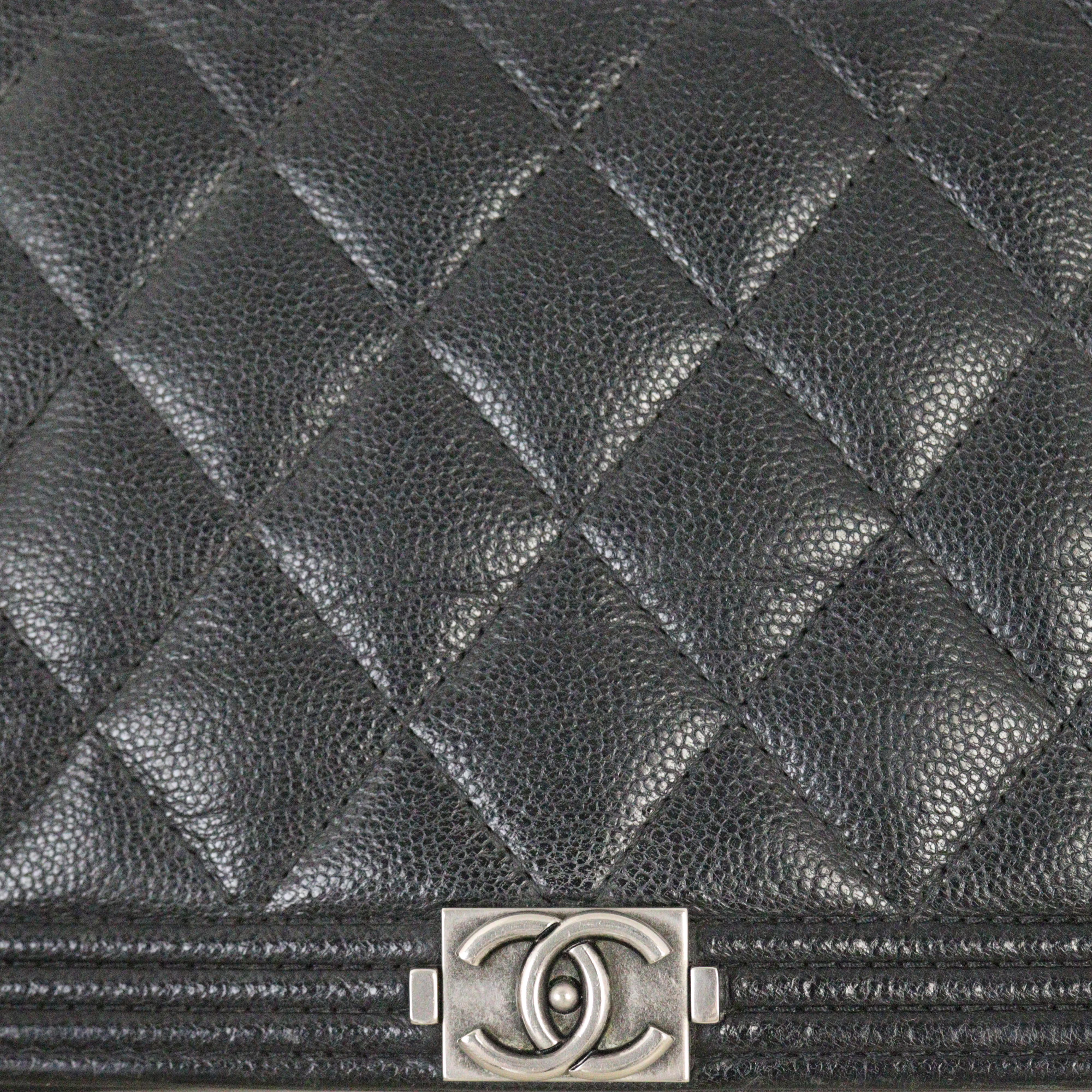 Chanel Boy Wallet on Chain Chevron