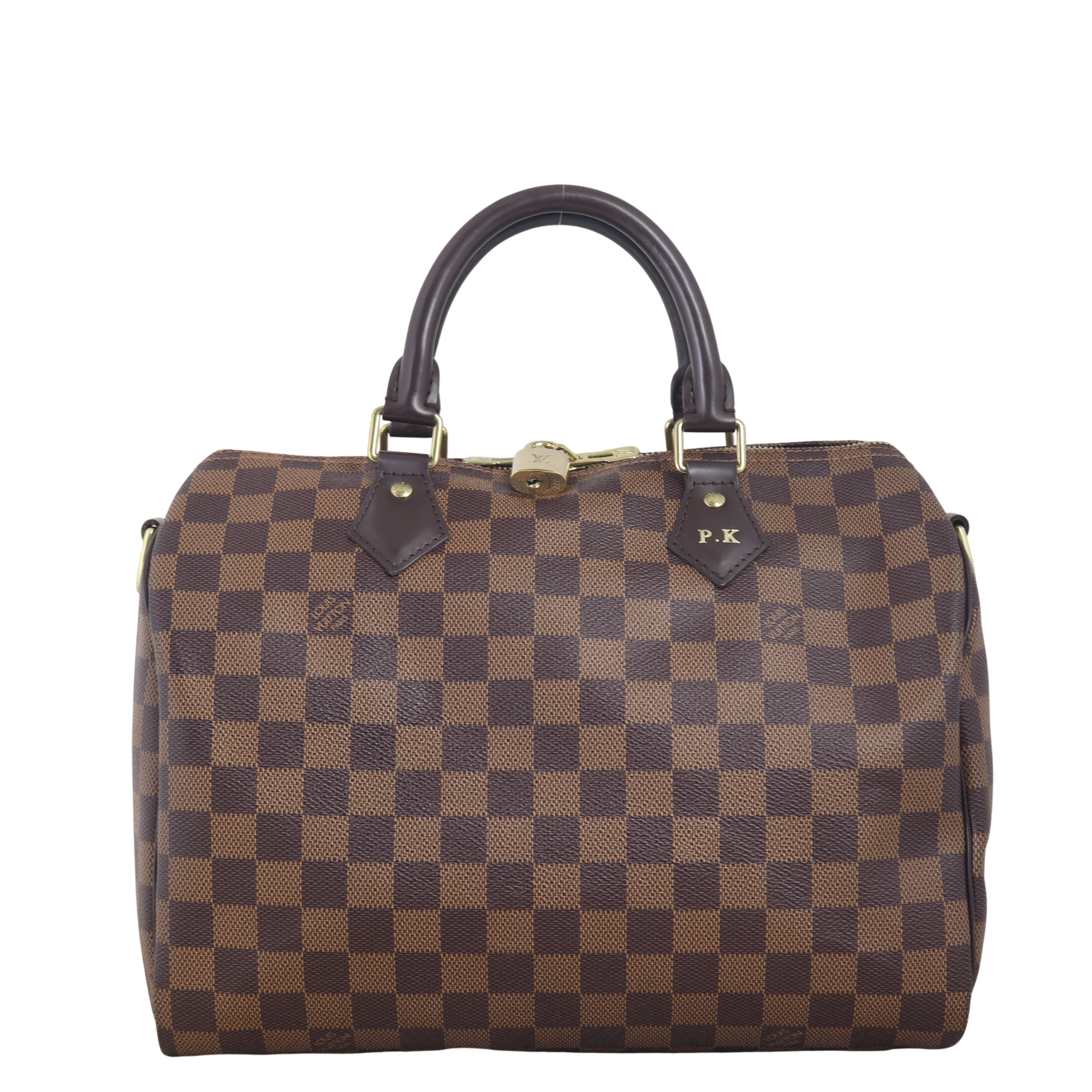 Louis Vuitton Speedy 30 Bandouliere Damier Ebene