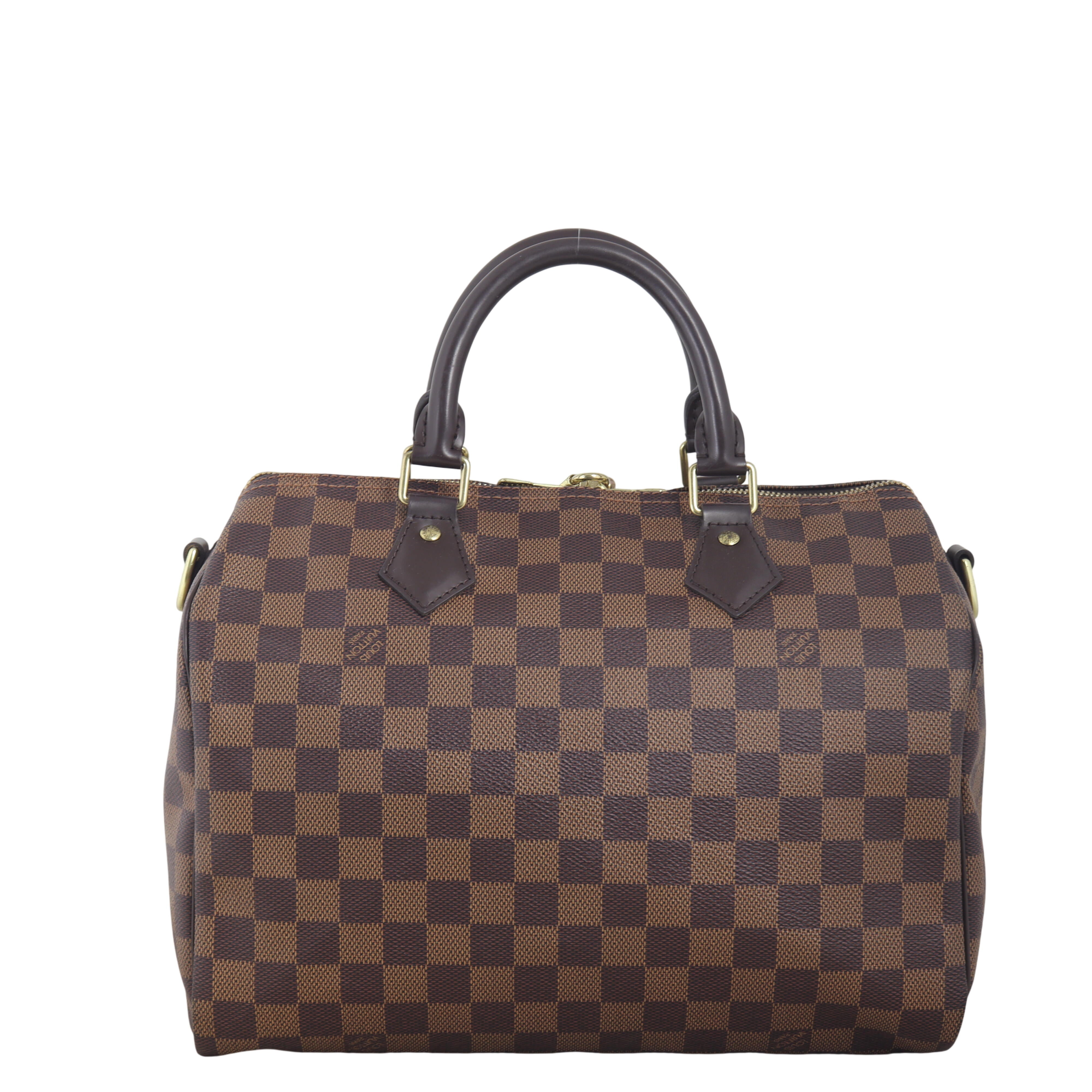 Louis Vuitton Speedy 30 Bandouliere Damier Ebene