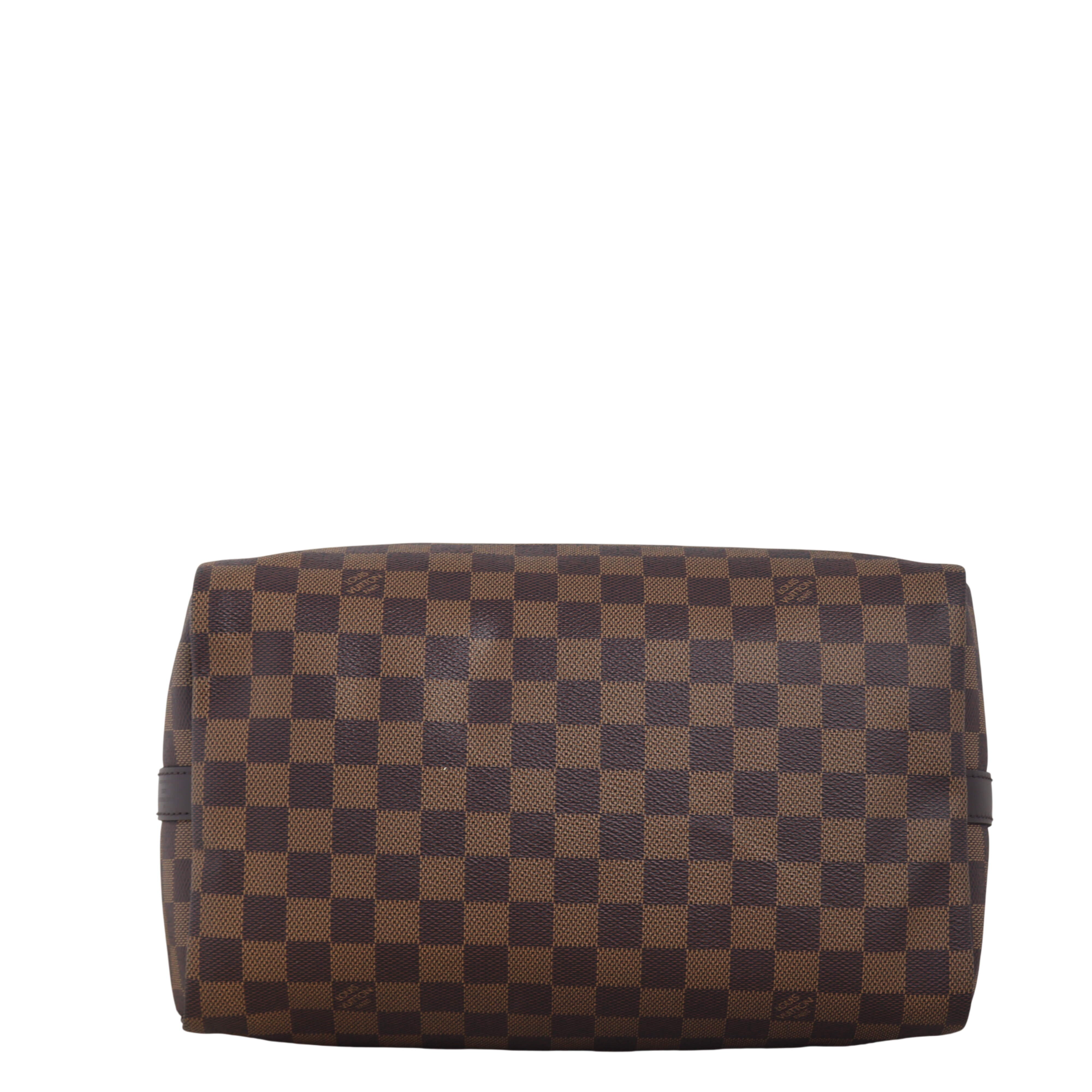 Louis Vuitton Speedy 30 Bandouliere Damier Ebene