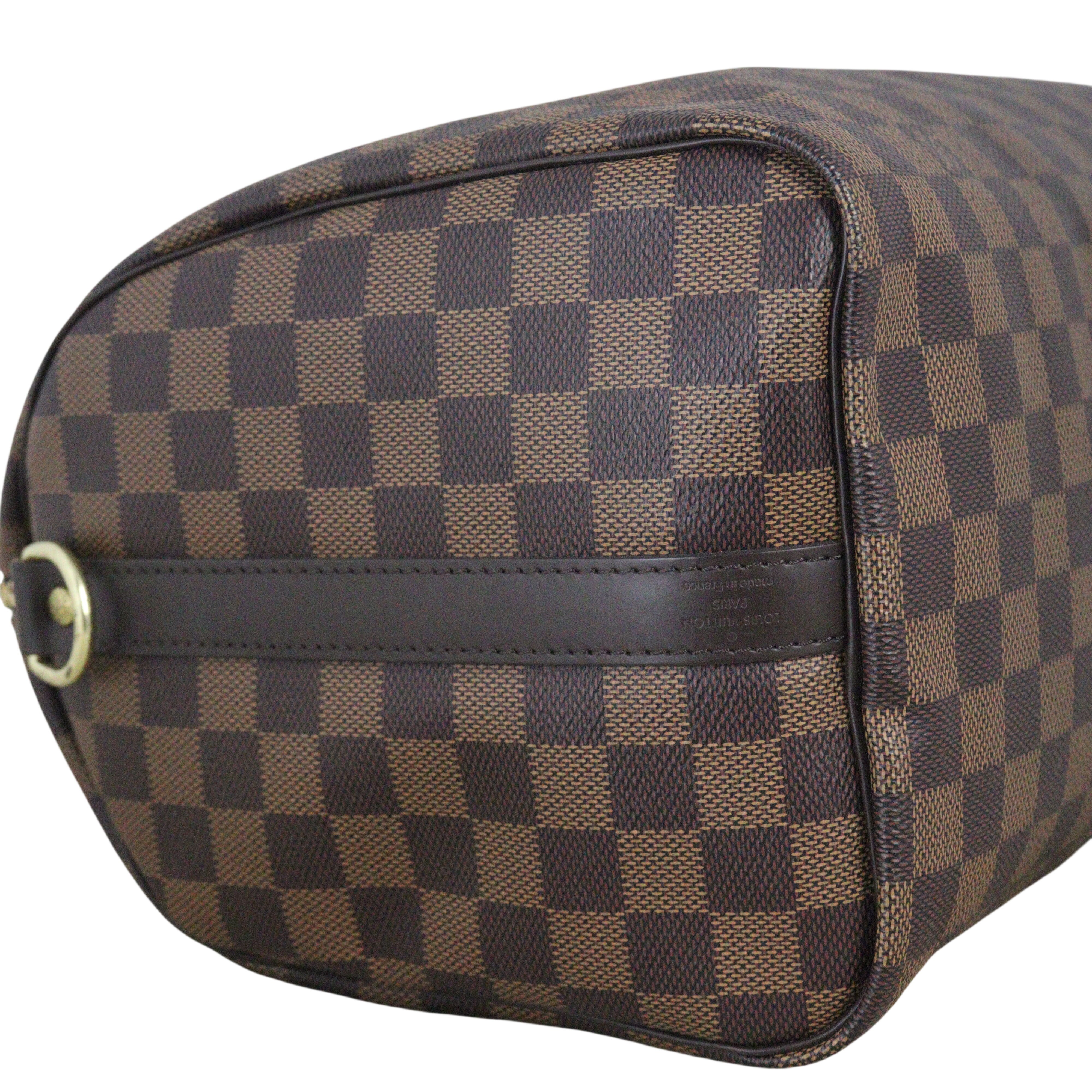 Louis Vuitton Speedy 30 Bandouliere Damier Ebene