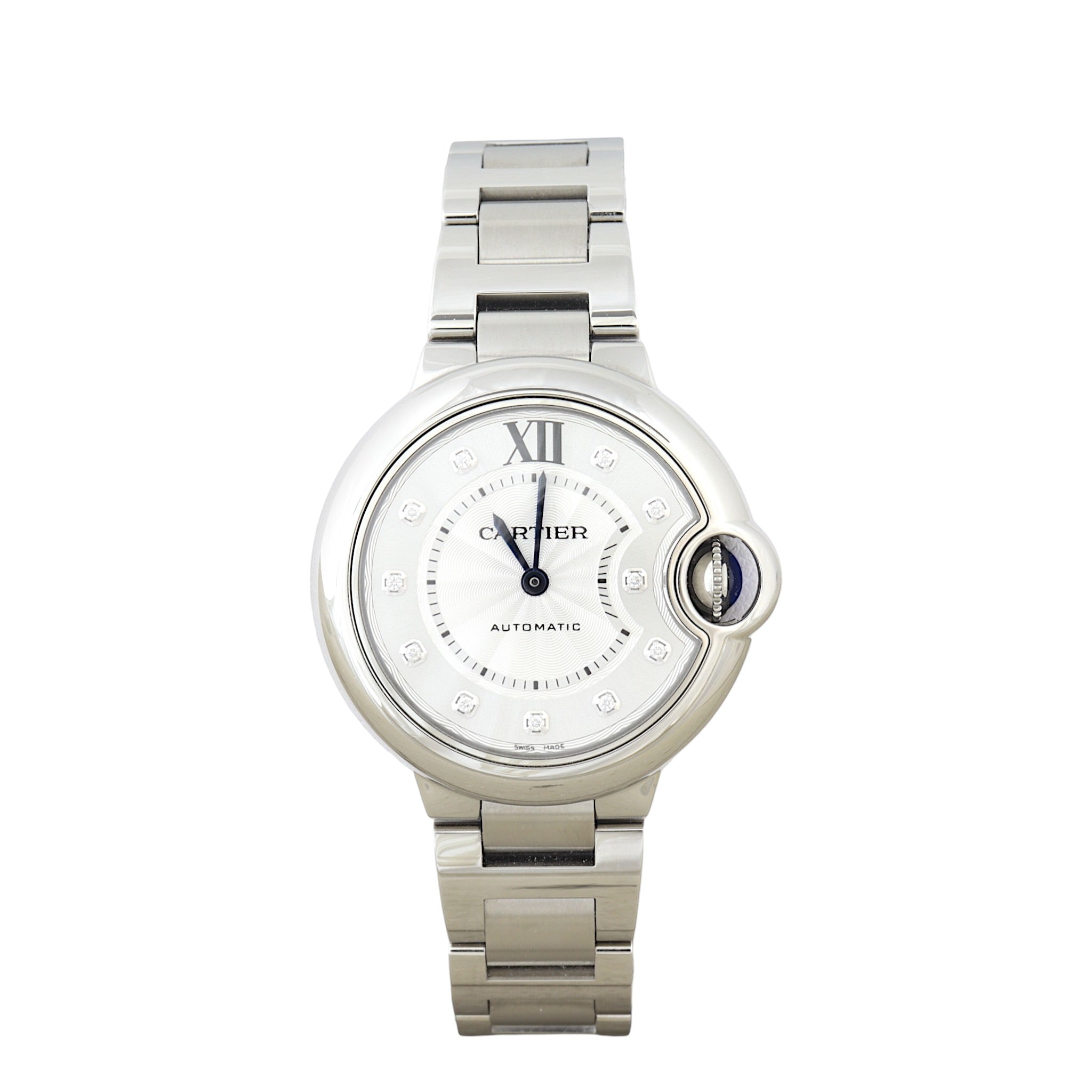 Cartier Ballon Bleu de Cartier Diamond 33mm Watch