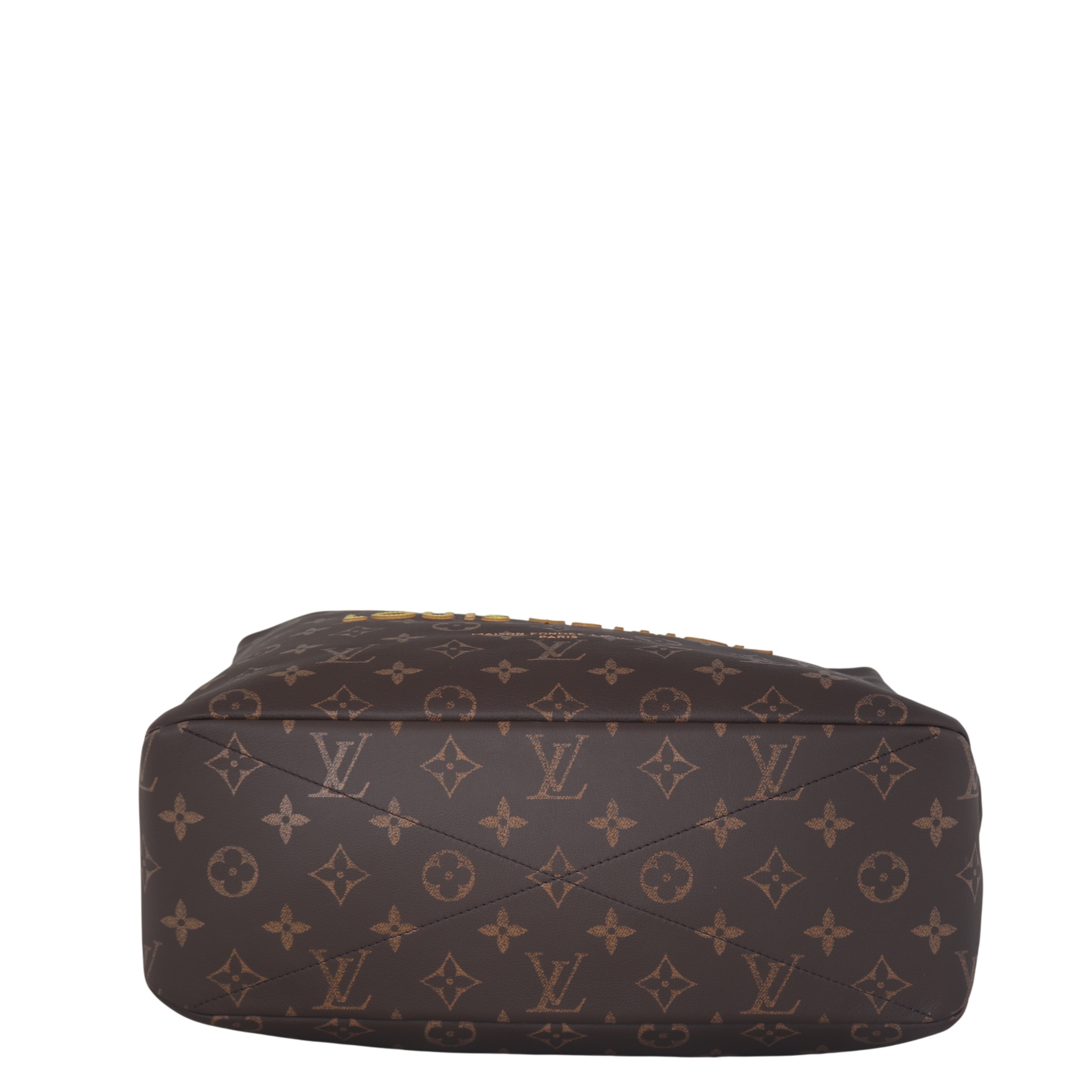 Louis Vuitton Shopper Tote MM Monogram Leather
