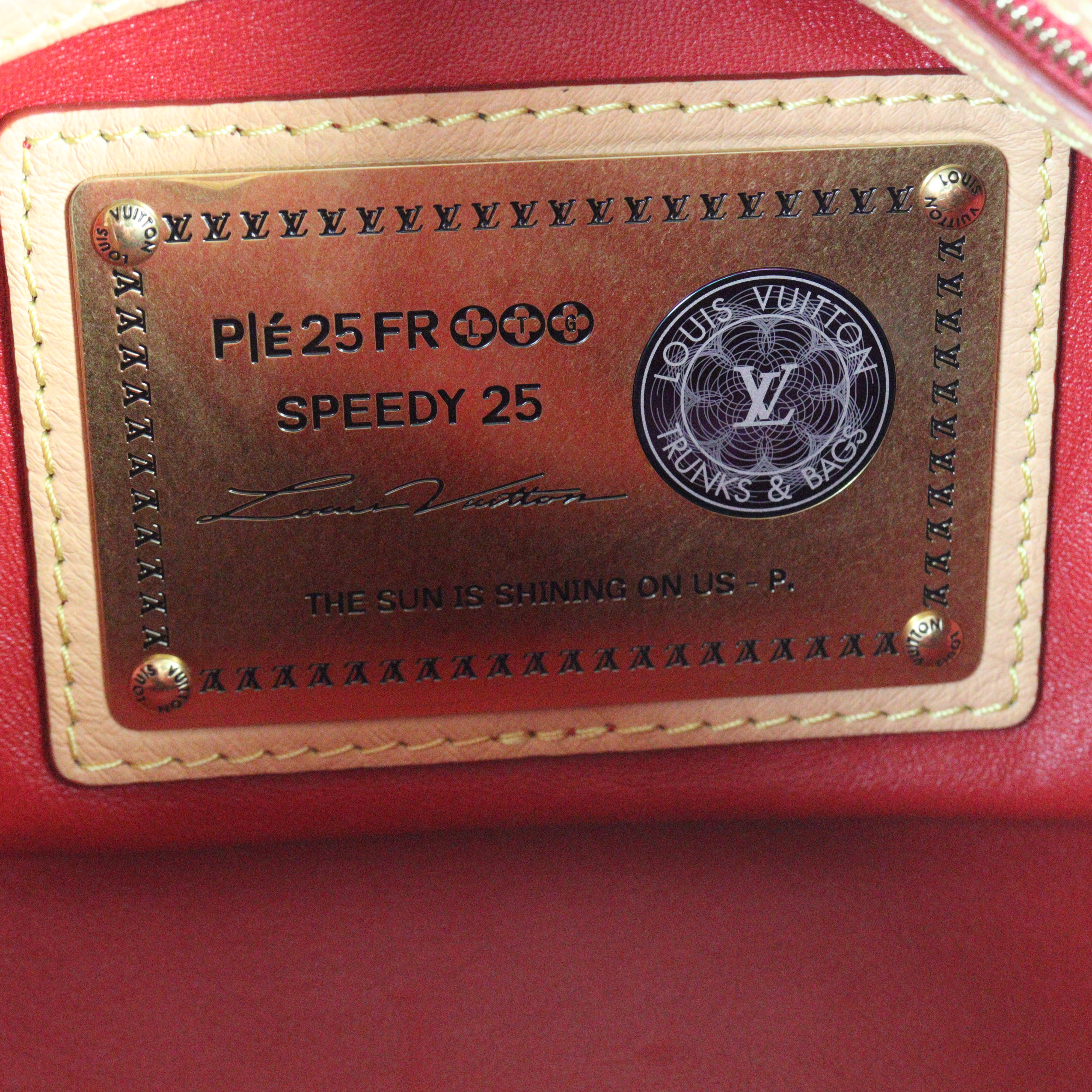 Louis Vuitton Speedy P9 25 Bandouliere Monogram Ostrich