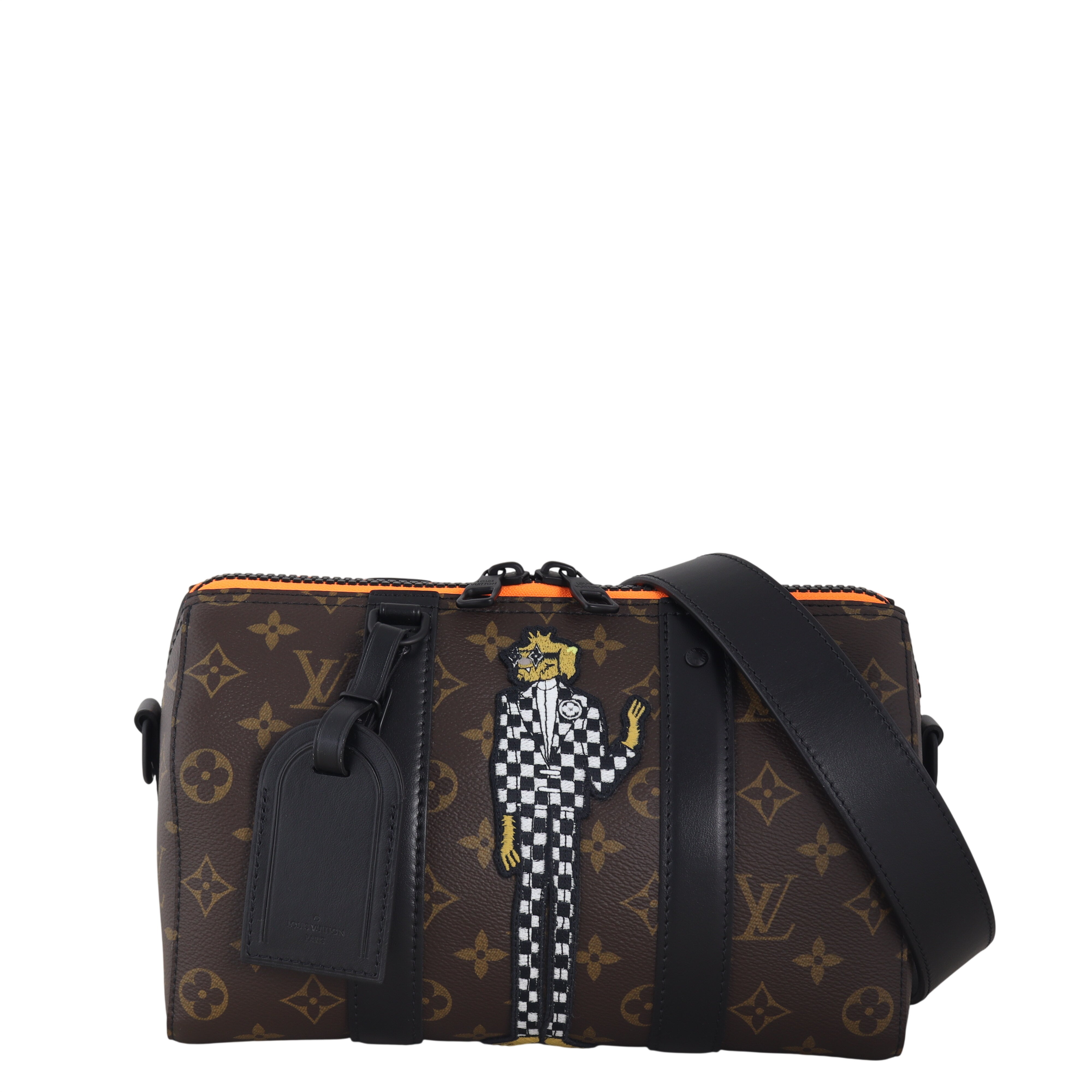 Louis Vuitton City Keepall Monogram Macassar Zoom with Friends