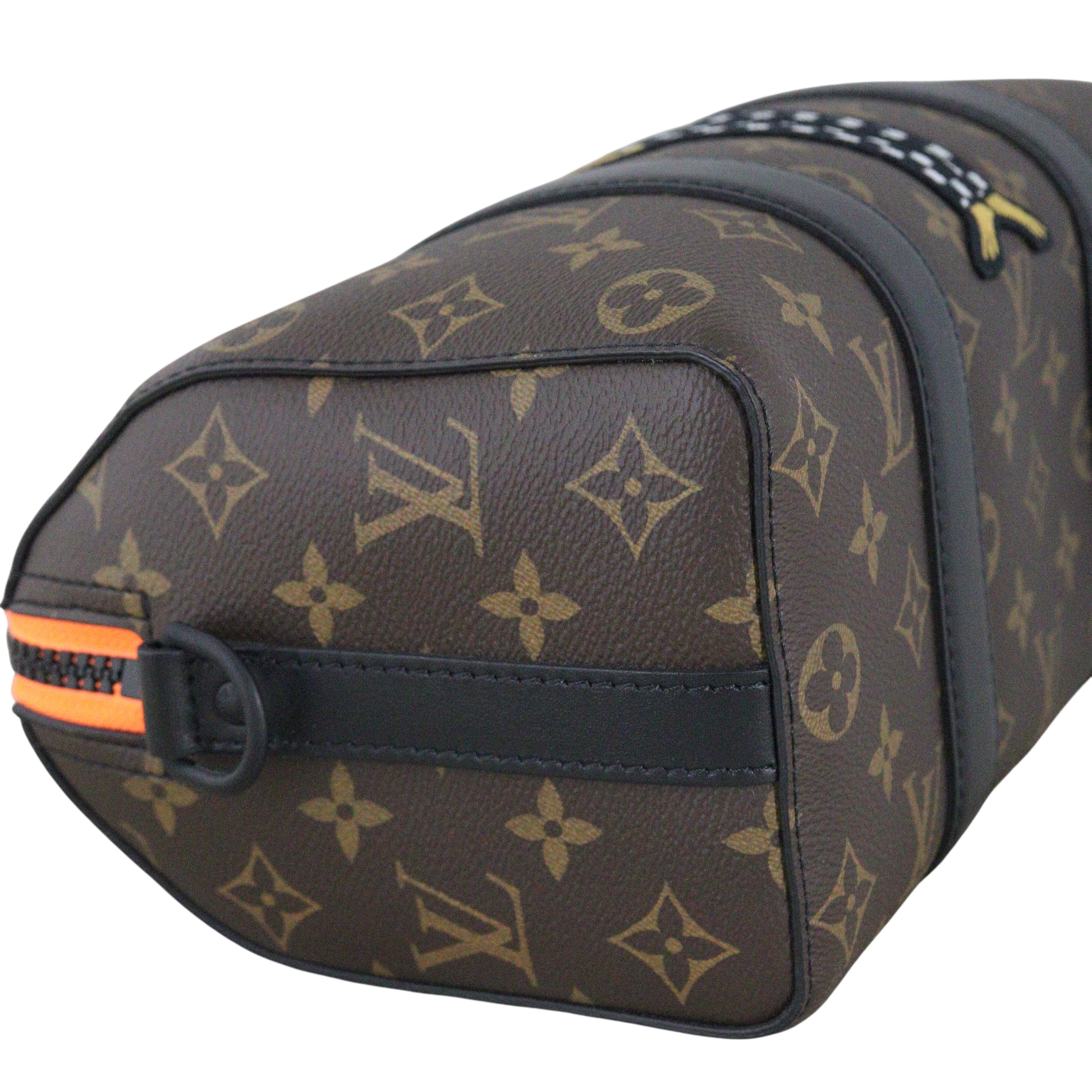 Louis Vuitton City Keepall Monogram Macassar Zoom with Friends
