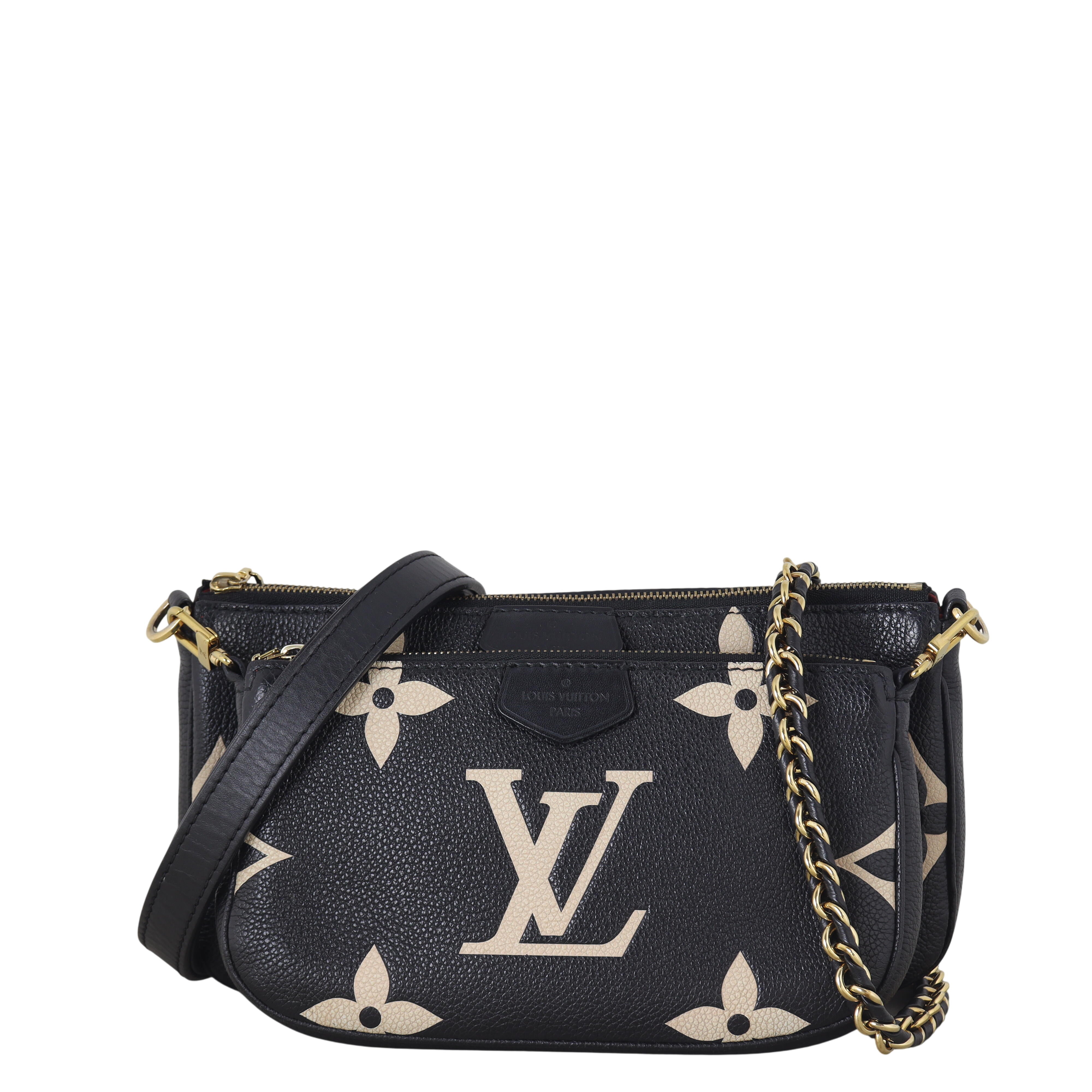 Louis Vuitton Multi Pochette Accessoires Monogram Empreinte Giant Bicolour