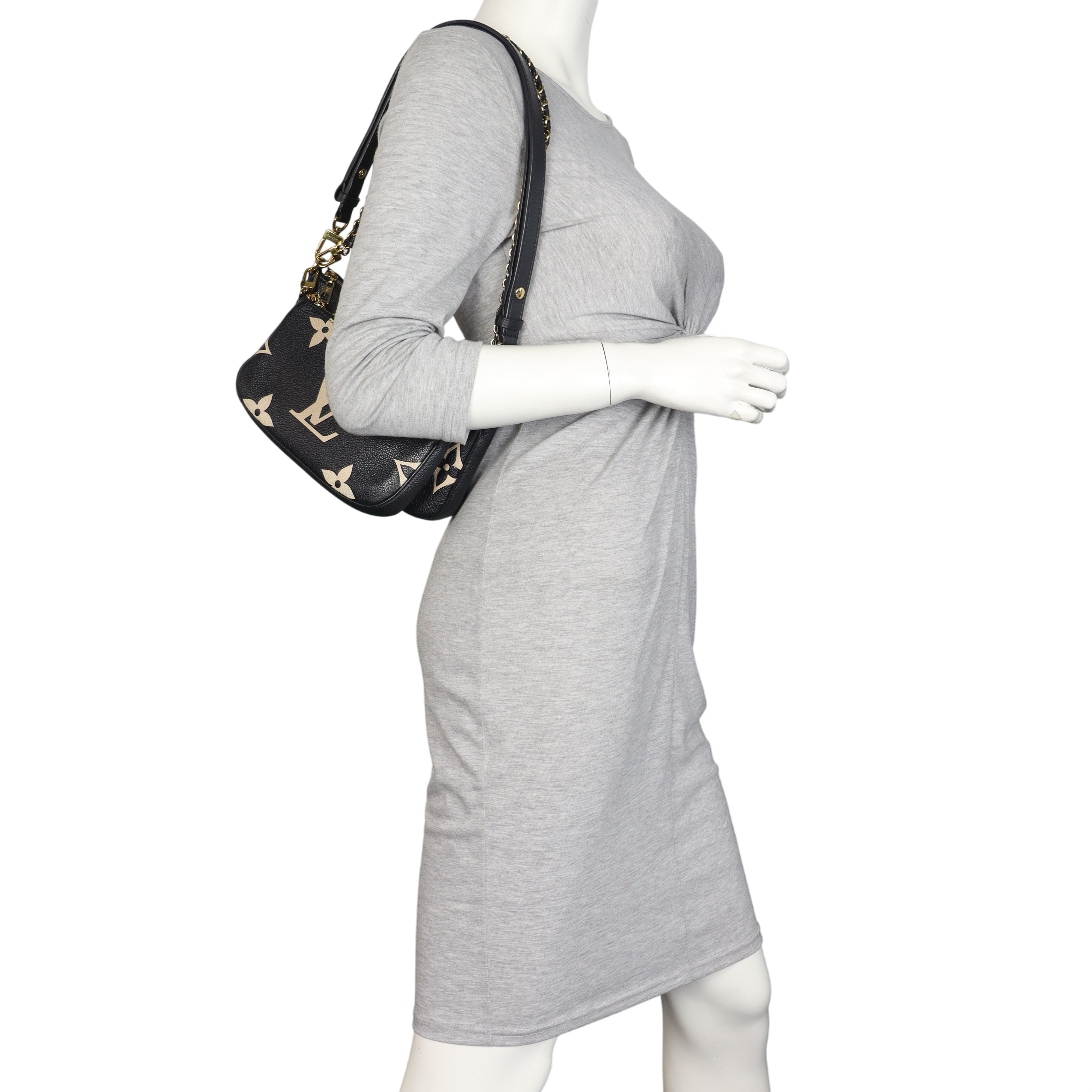 Louis Vuitton Multi Pochette Accessoires Monogram Empreinte Giant Bicolour