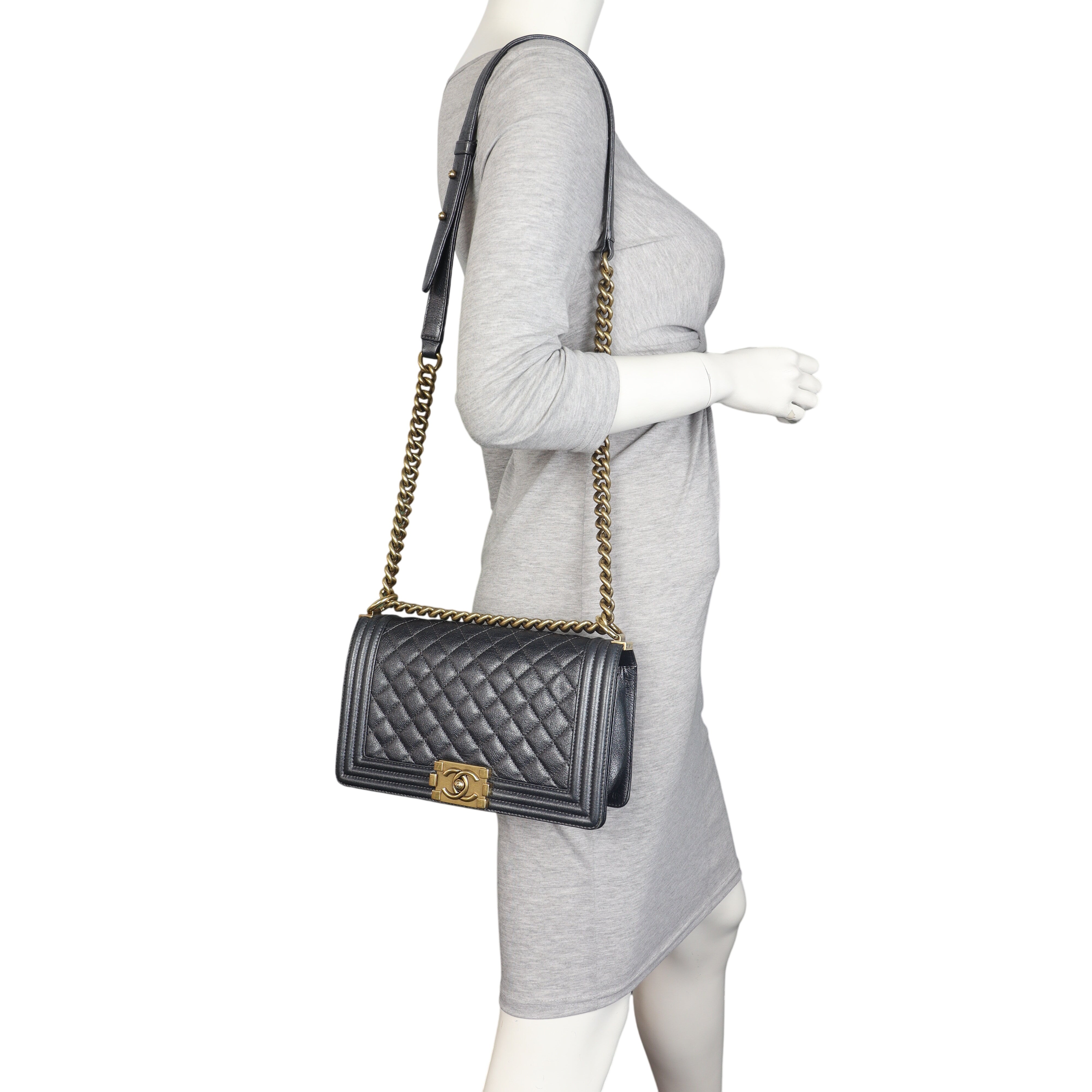 Chanel Boy Old Medium