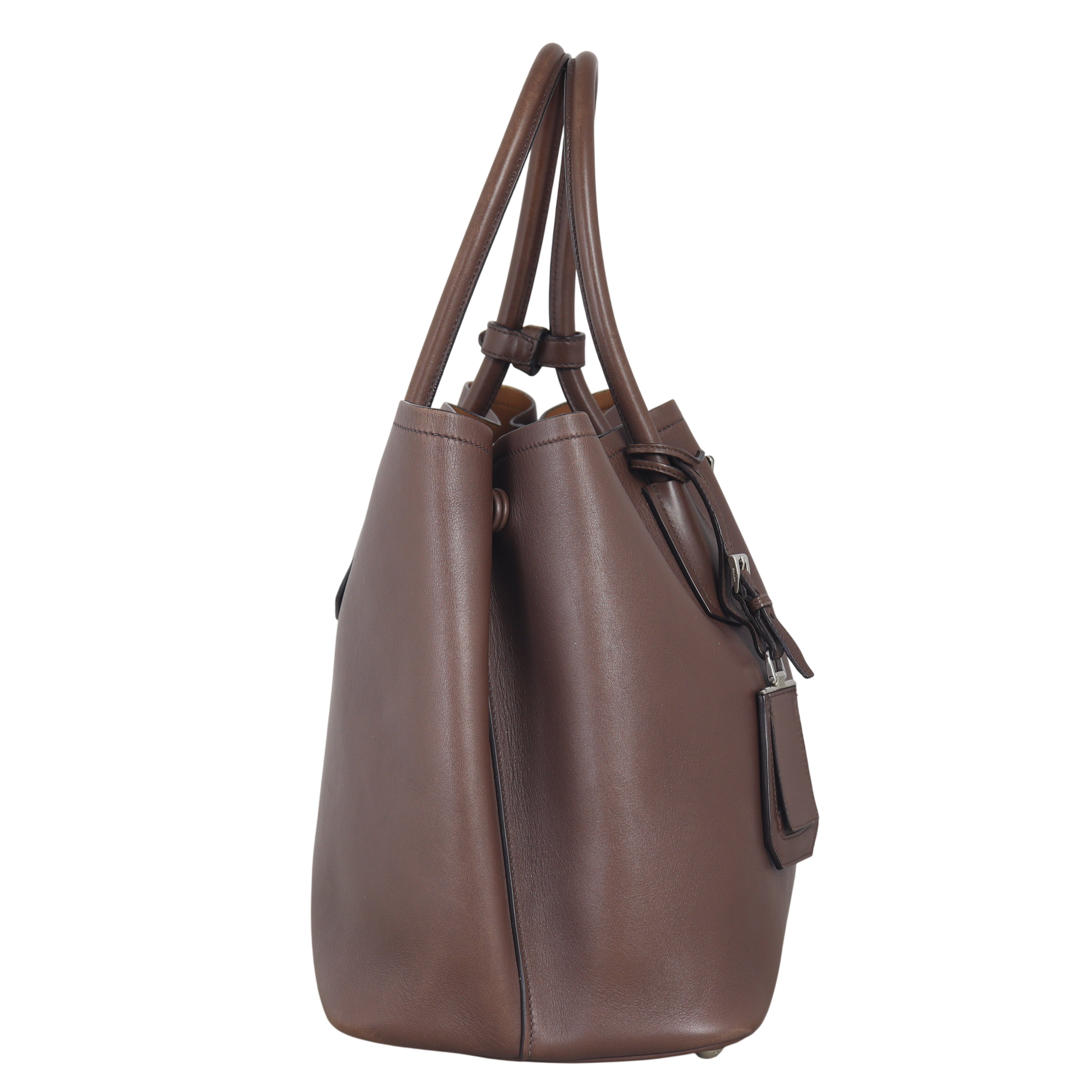 Prada City Calf Double Bag Medium