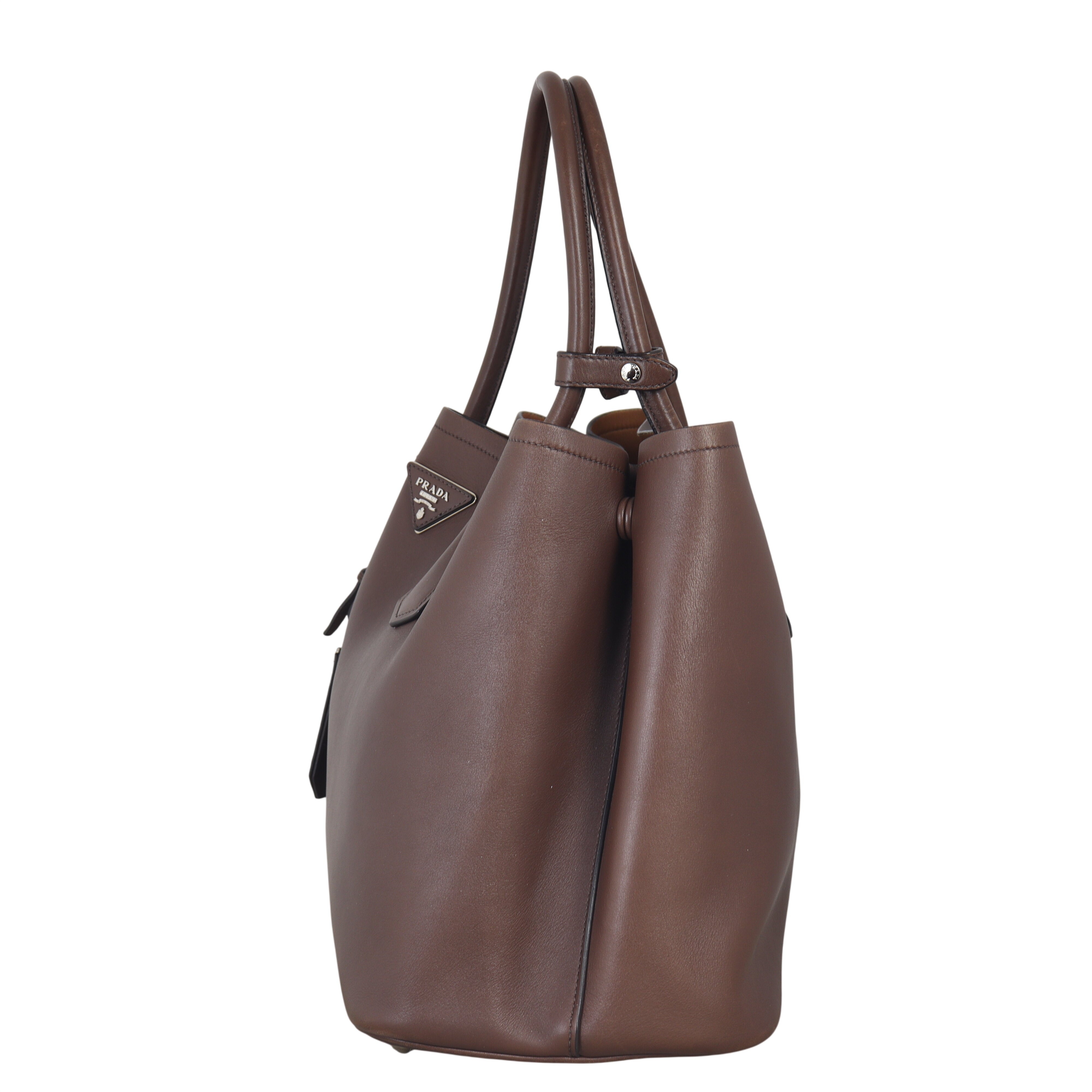 Prada City Calf Double Bag Medium