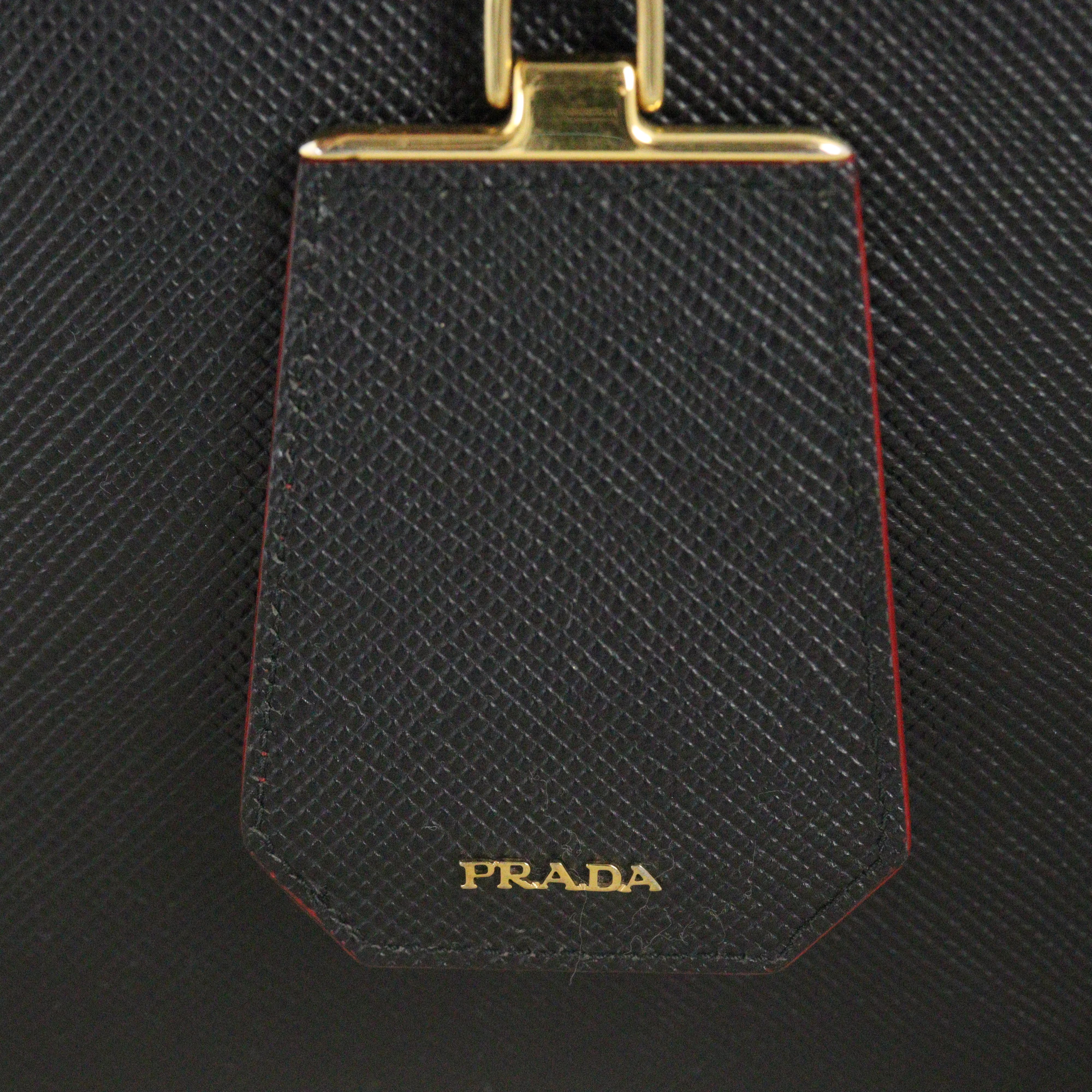 Prada Saffiano Cuir Double Bag Medium