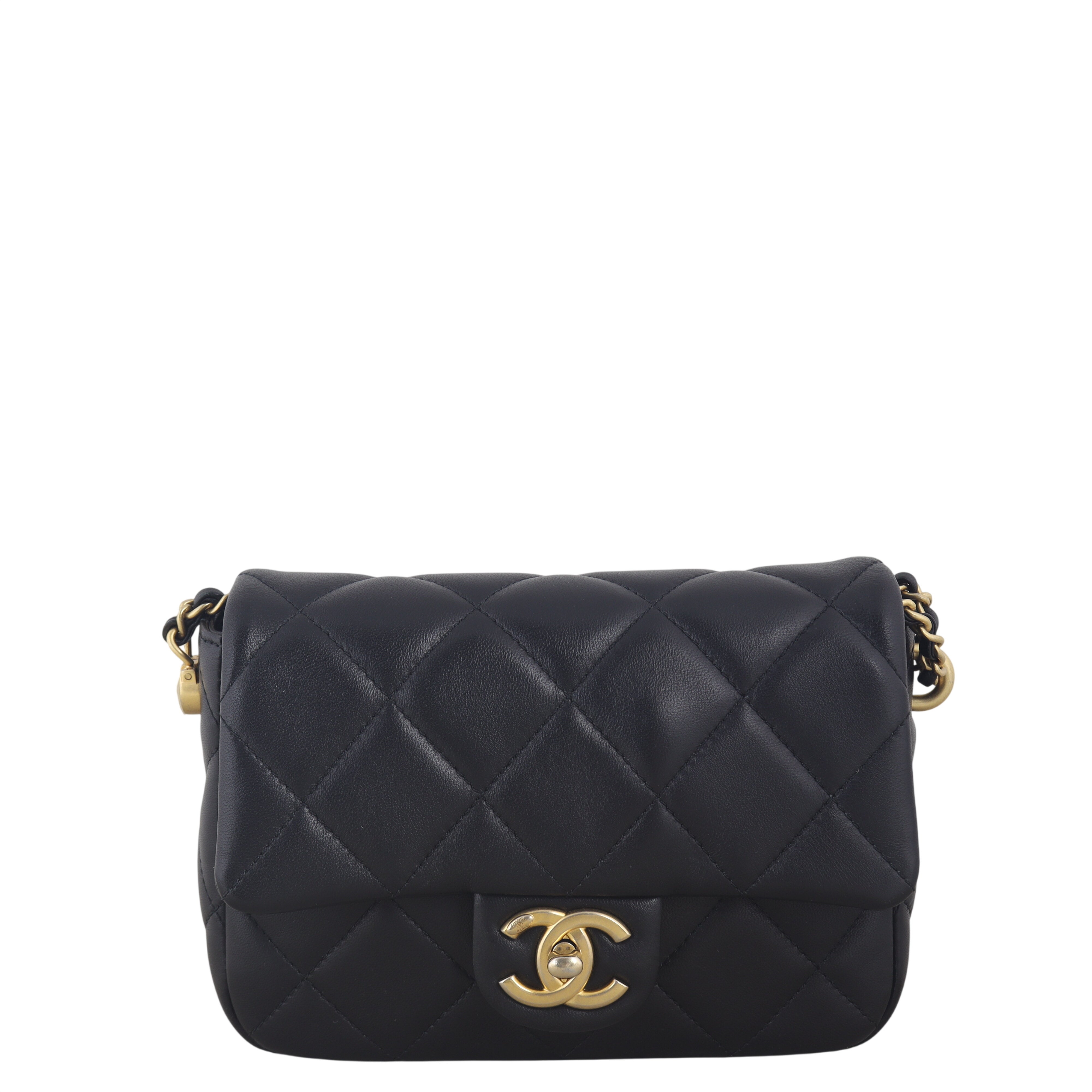 Chanel My Perfect Mini Flap Bag Pearl Strap